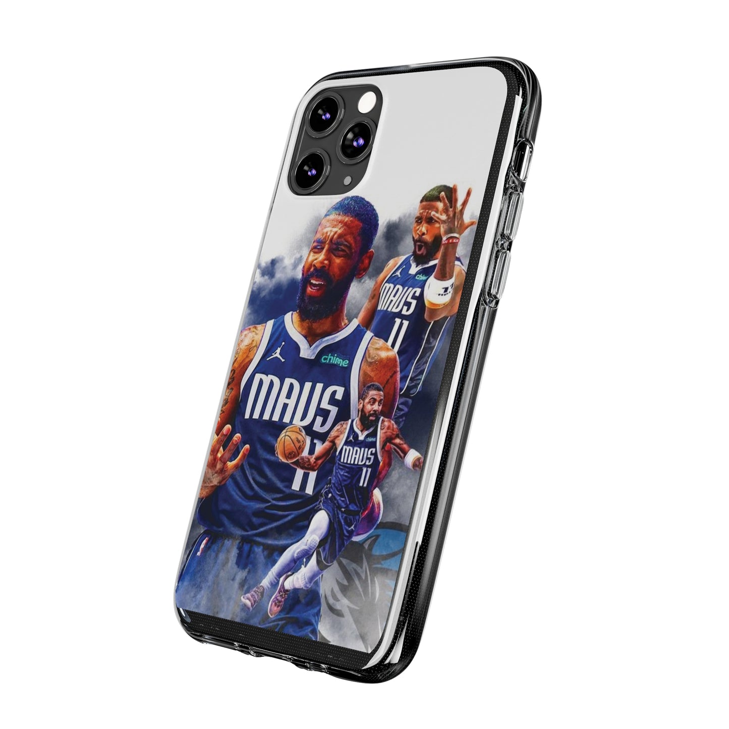 Kyrie Ivring Soft Phone Case with Basketball Theme - Perfect for Sports Fans
