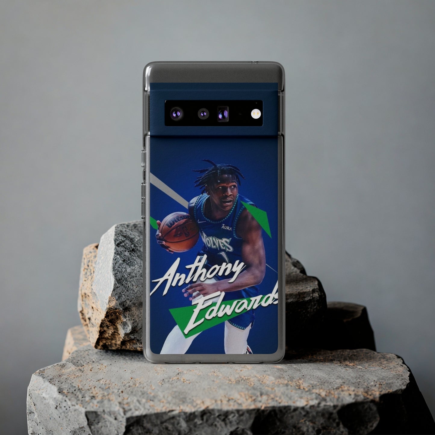 Anthony Edwards Soft Phone Case - Basketball Fan Accessory