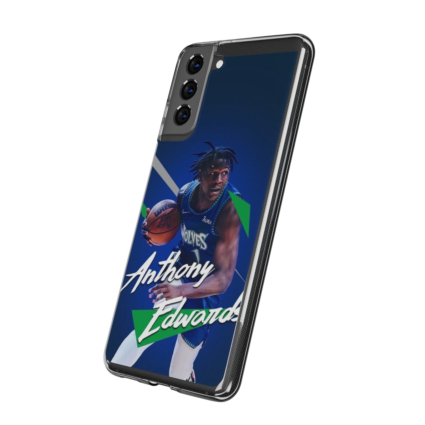 Anthony Edwards Soft Phone Case - Basketball Fan Accessory