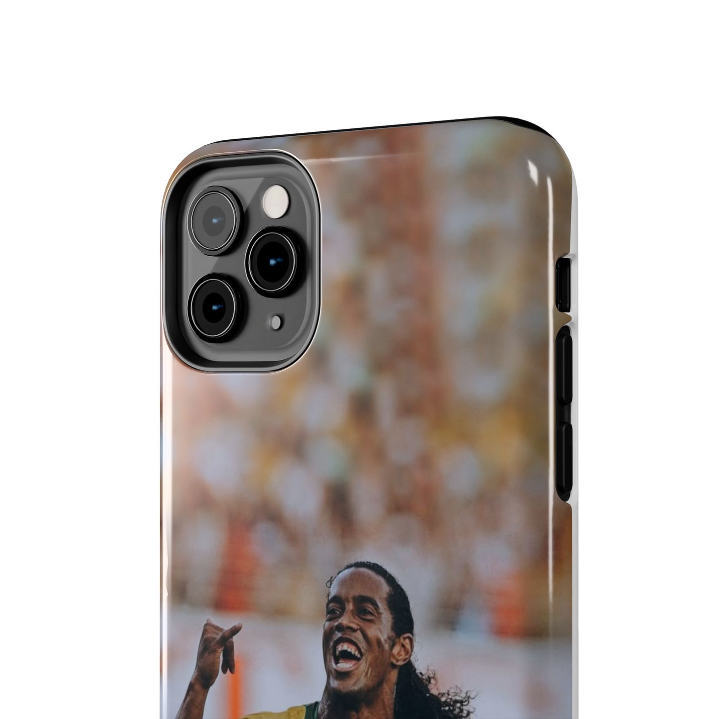 Ronaldinho Soccer Fan Tough Phone Cases - Celebration Design