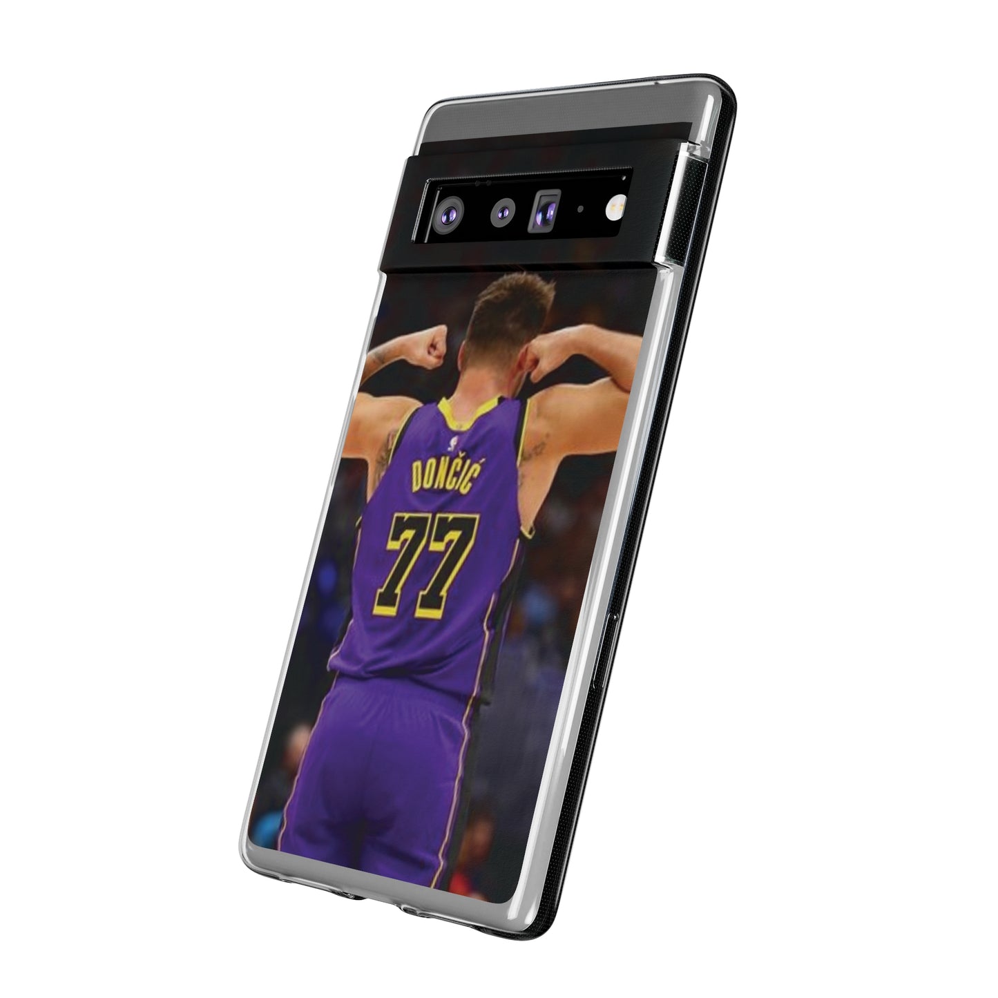 Luka Dončić Inspired Soft Phone Case - NBA Basketball Lover's Gift