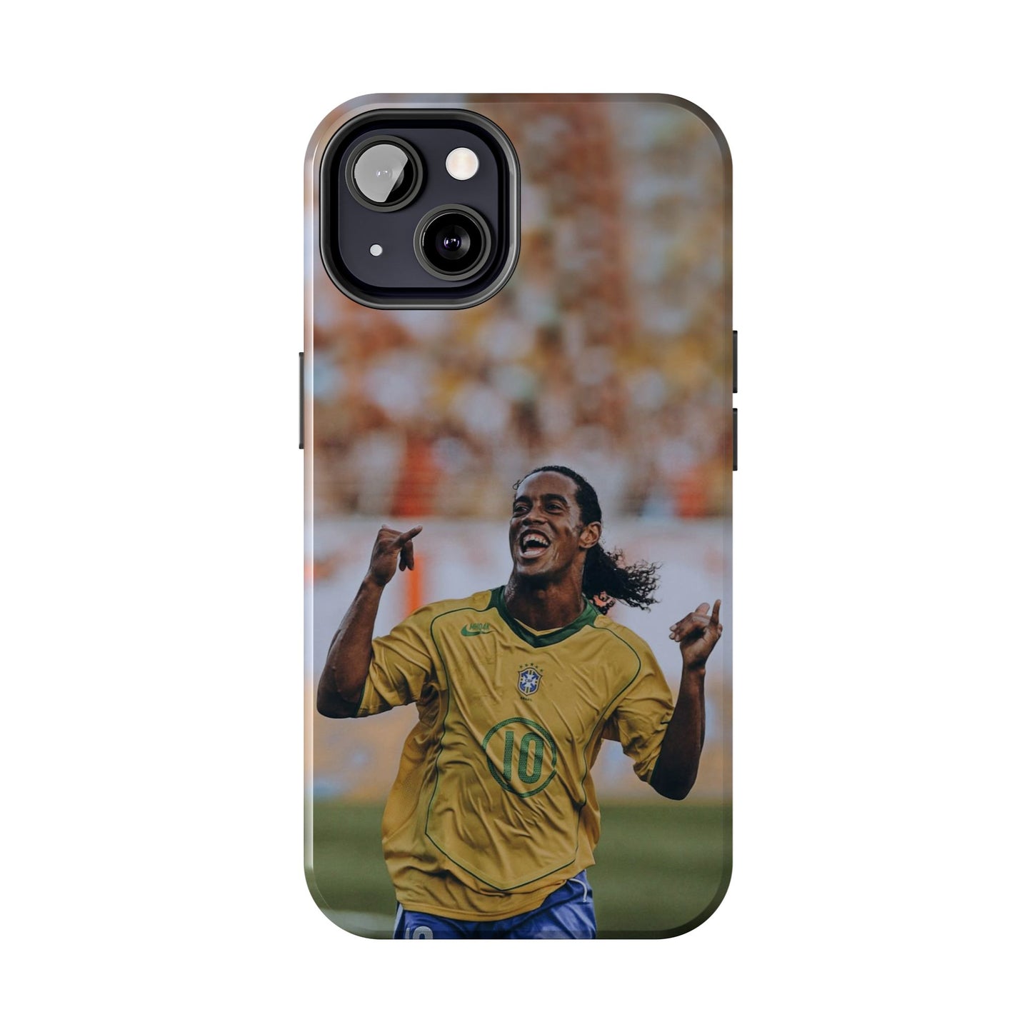 Ronaldinho Soccer Fan Tough Phone Cases - Celebration Design