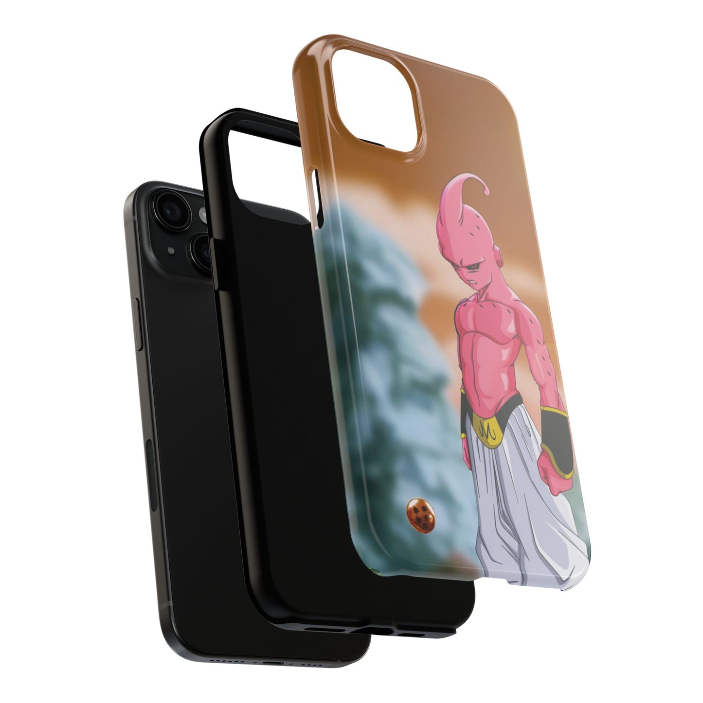Majin Buu Fierce Dragon Ball Tough Phone Case - Majin Buu Design