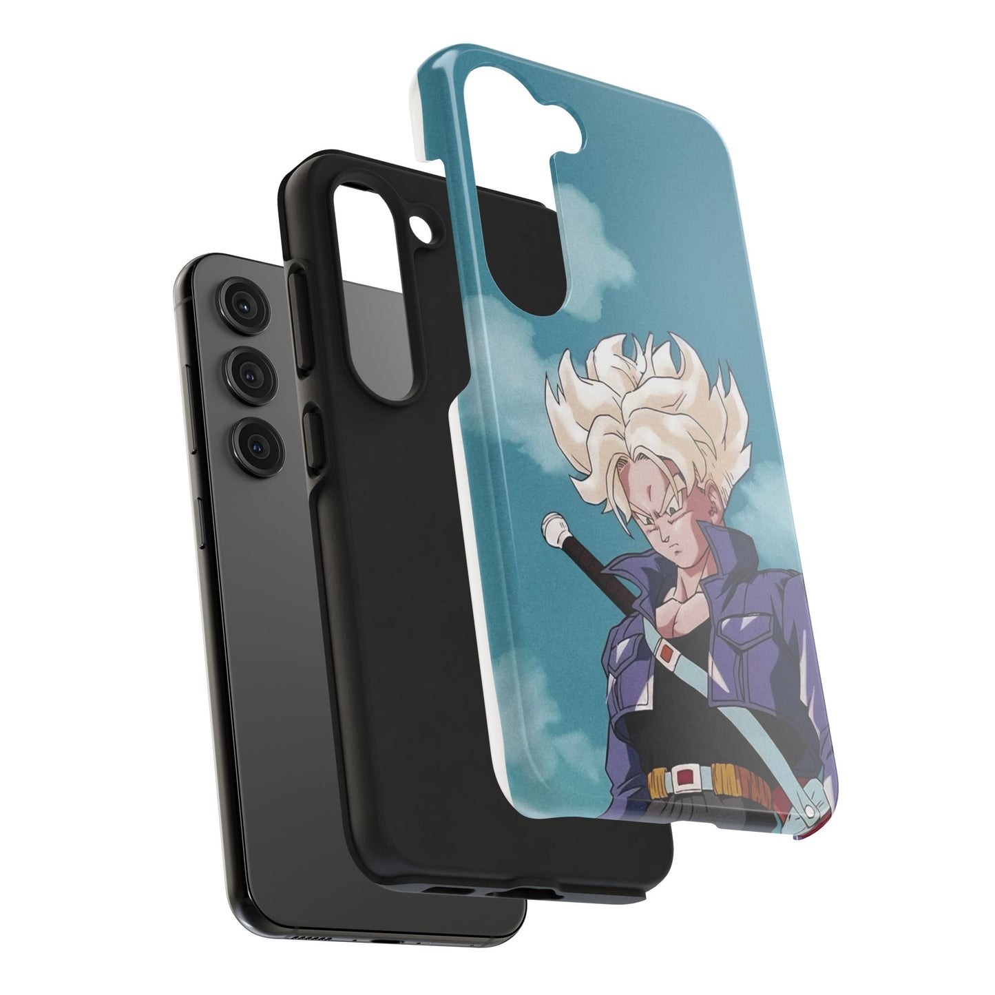 Trunks Dragon Ball Z Tough Phone Case - Trunks Design for Anime Fans