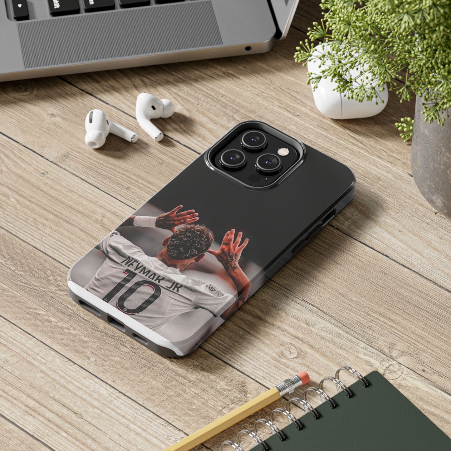 Neymar Jr. Tough Phone Case - Durable Protection for Soccer Fans