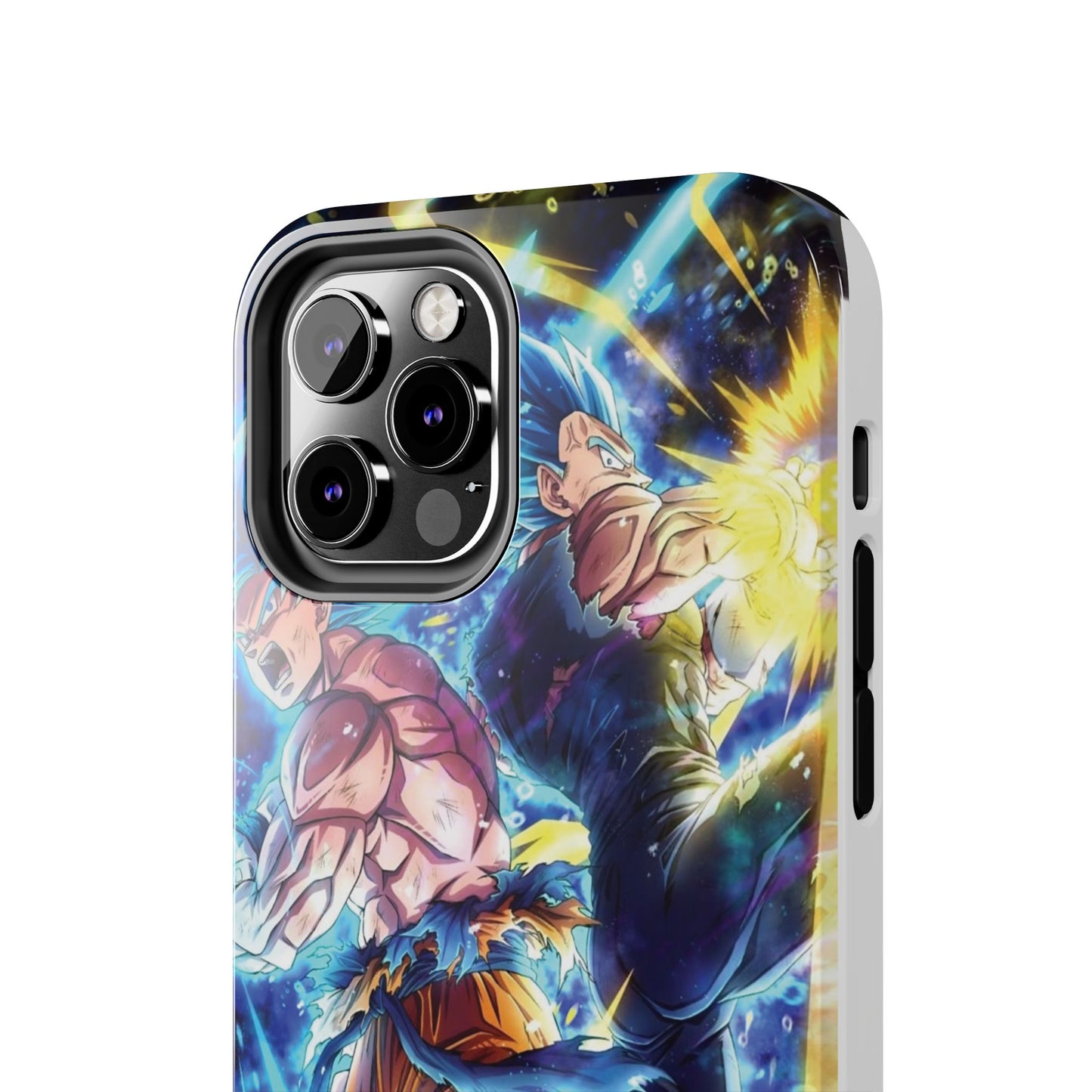 Goku Vegeta Dragon Ball Super Tough Phone Case - Vibrant Anime Character Design