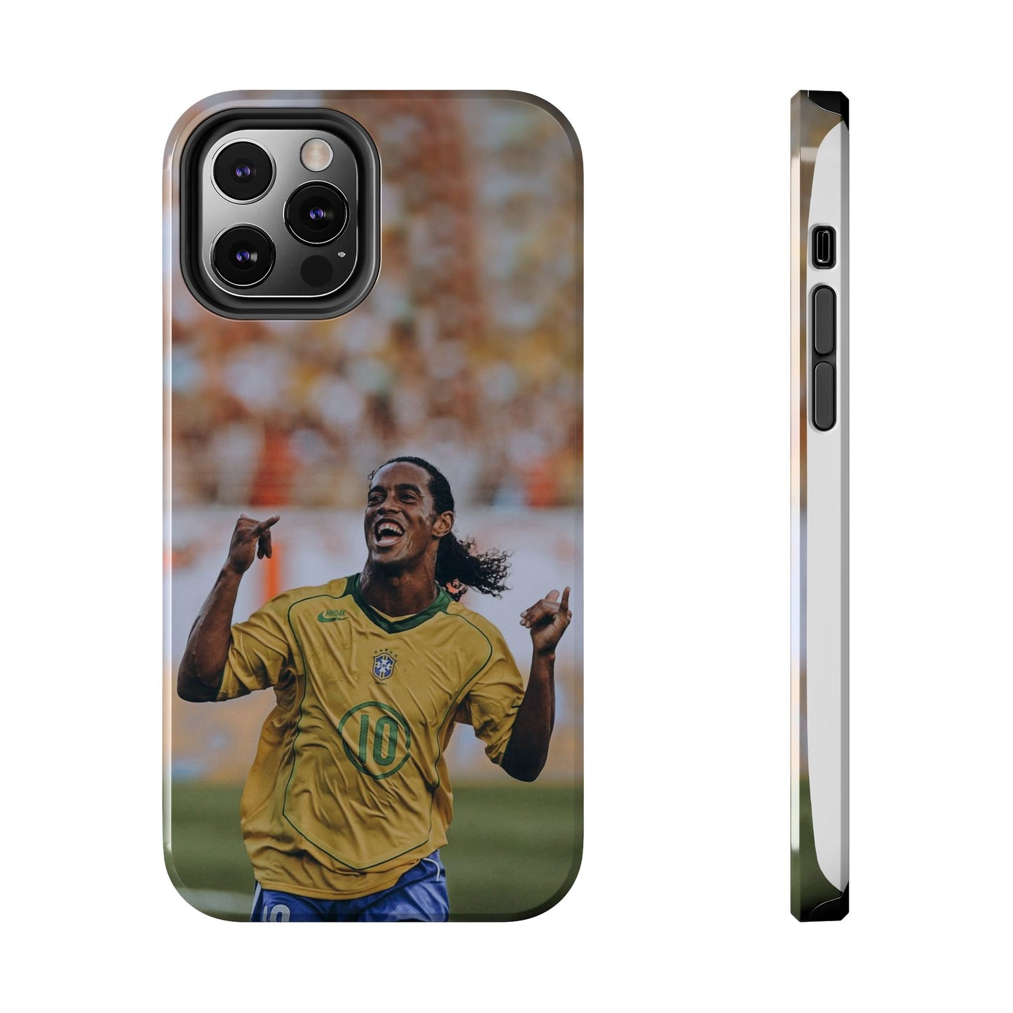 Ronaldinho Soccer Fan Tough Phone Cases - Celebration Design