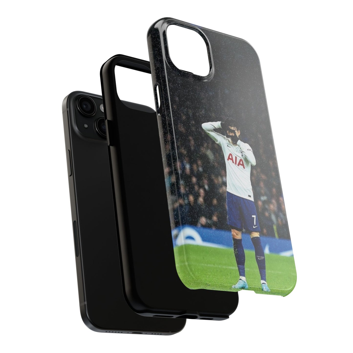 Son Heung-min Personalized Tough Phone Case for Soccer Fans - Stylish and Durable Design