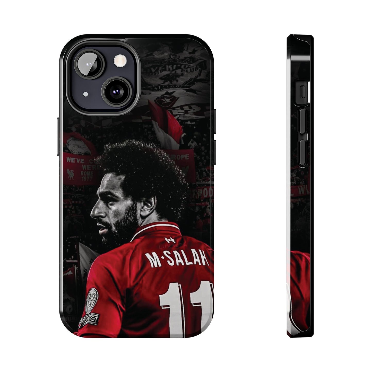 M'Salah Tough Phone Case - Durable Soccer Design for Fans