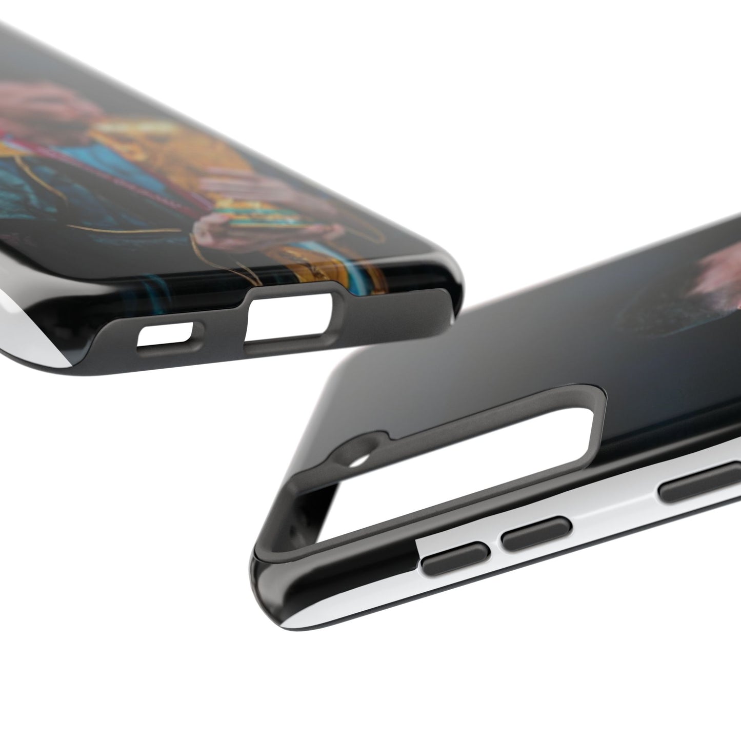Messi World Cup Champion Tough Phone Case - Messi Trophy Design