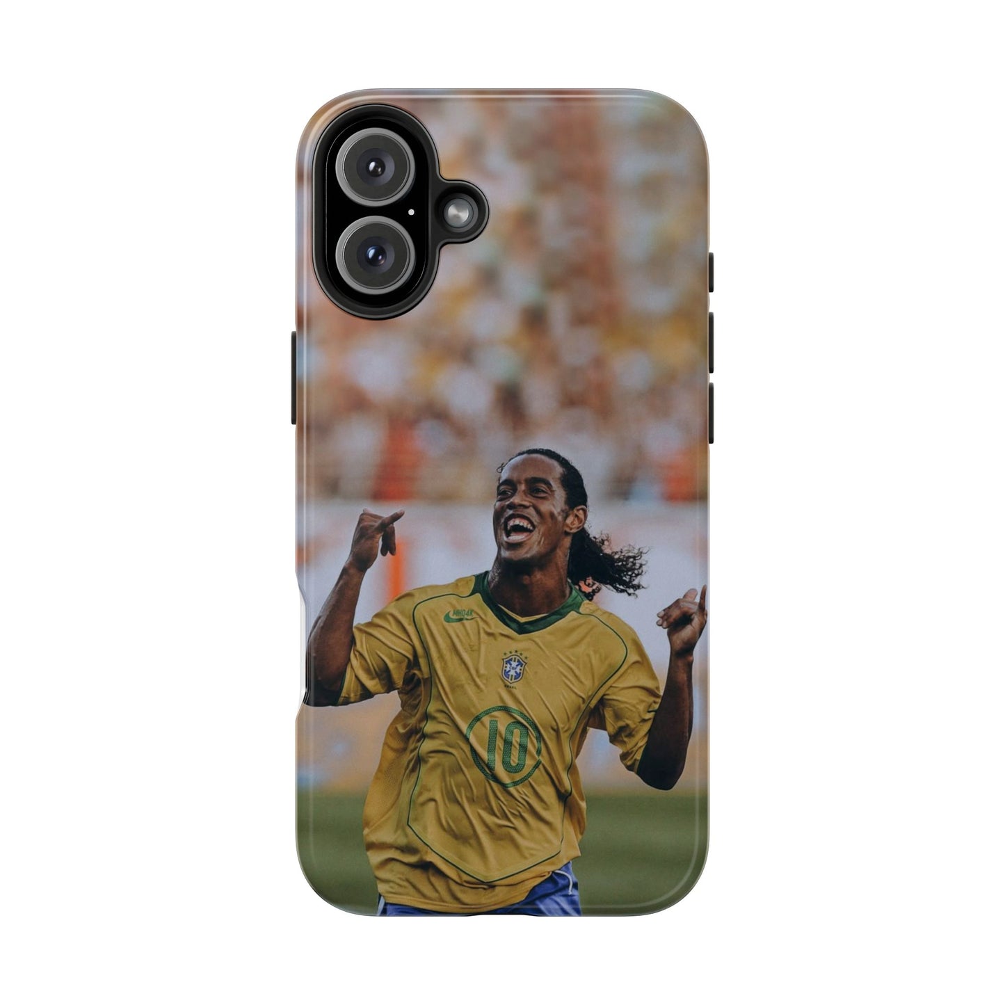 Ronaldinho Soccer Fan Tough Phone Cases - Celebration Design