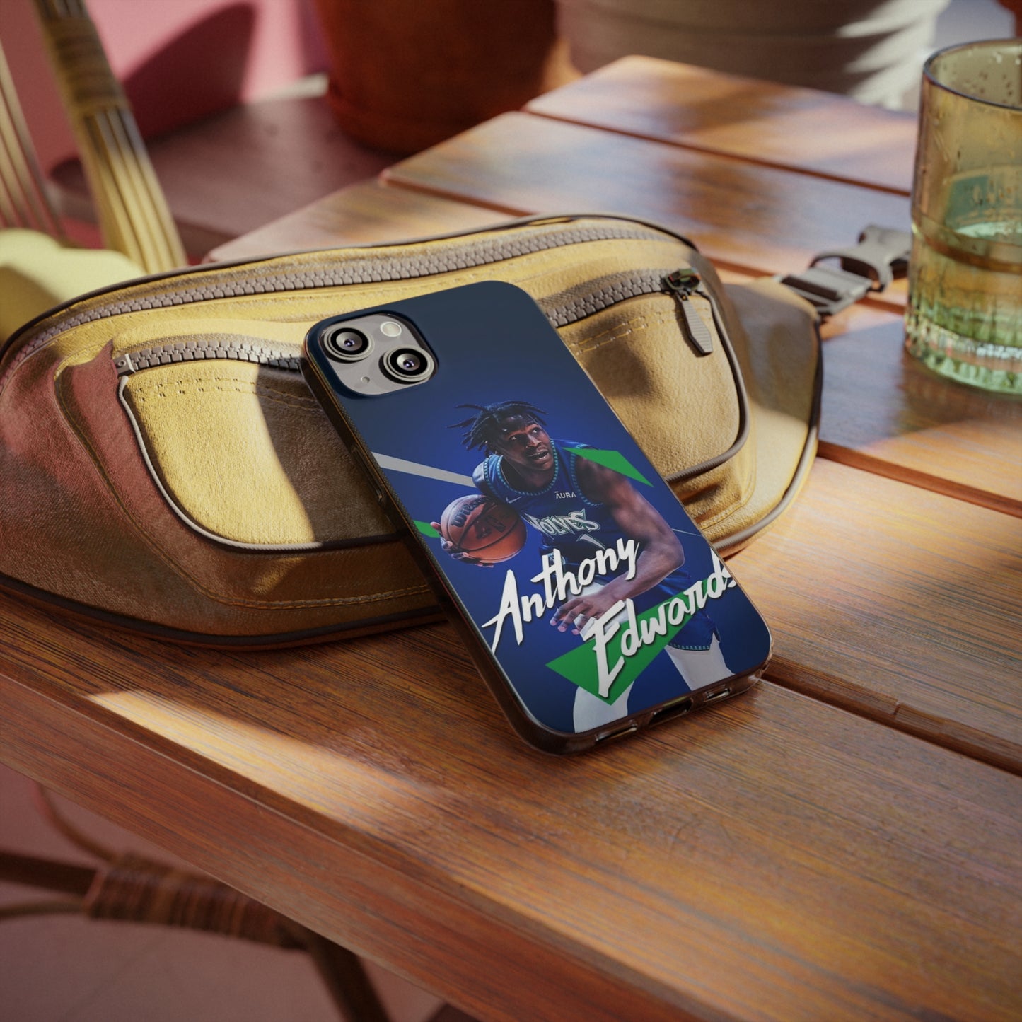 Anthony Edwards Soft Phone Case - Basketball Fan Accessory