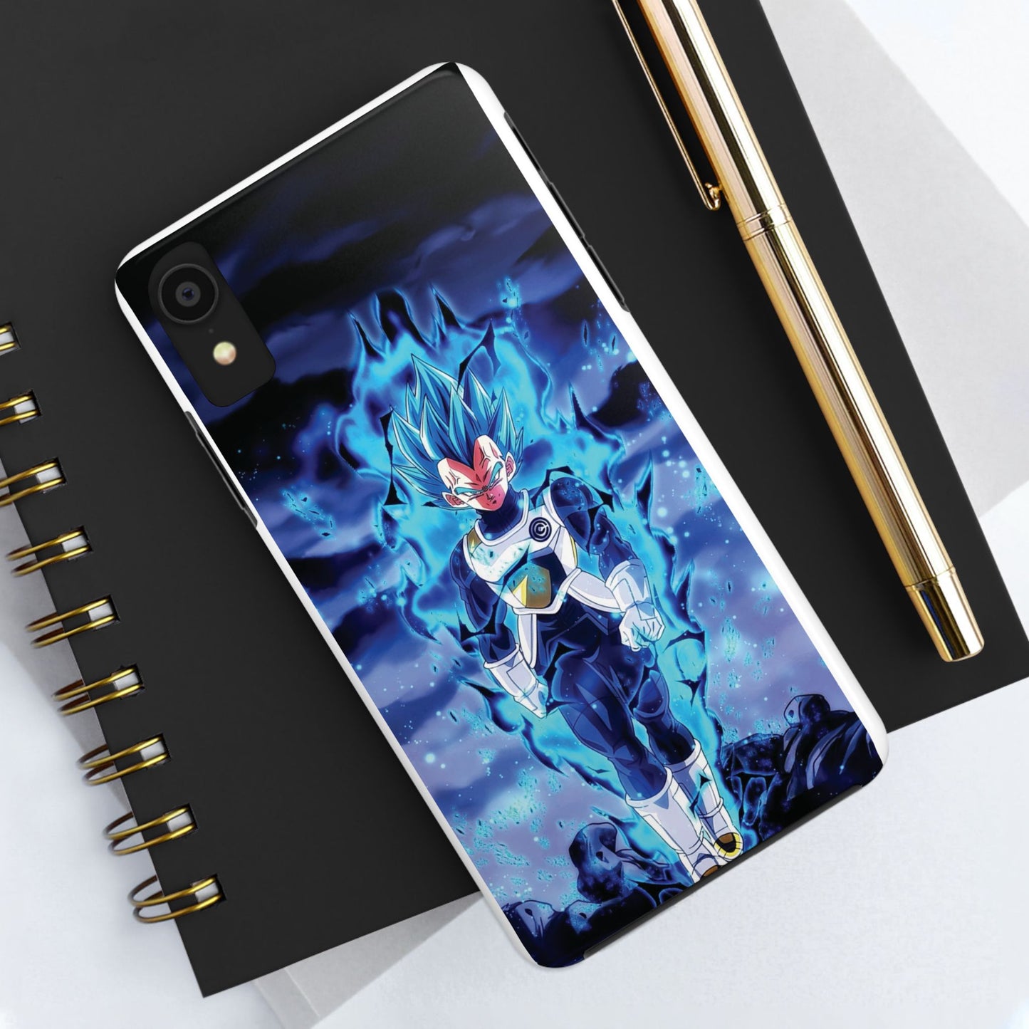 Vegeta Dragon Ball Z Tough Phone Case - Super Saiyan Vegeta Design
