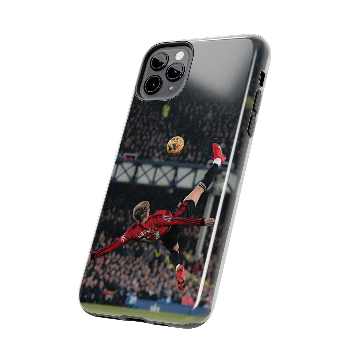 Alejandro Garnacho Soccer Action Tough Phone Cases - Durable and Stylish Protection for Sports Fans