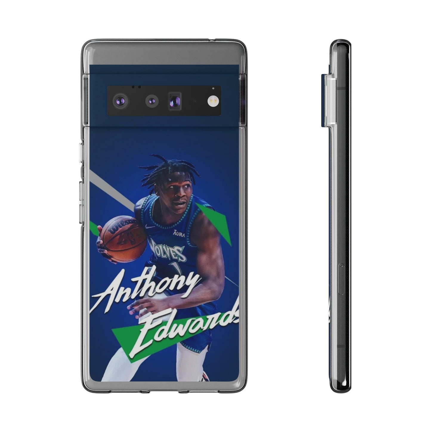 Anthony Edwards Soft Phone Case - Basketball Fan Accessory