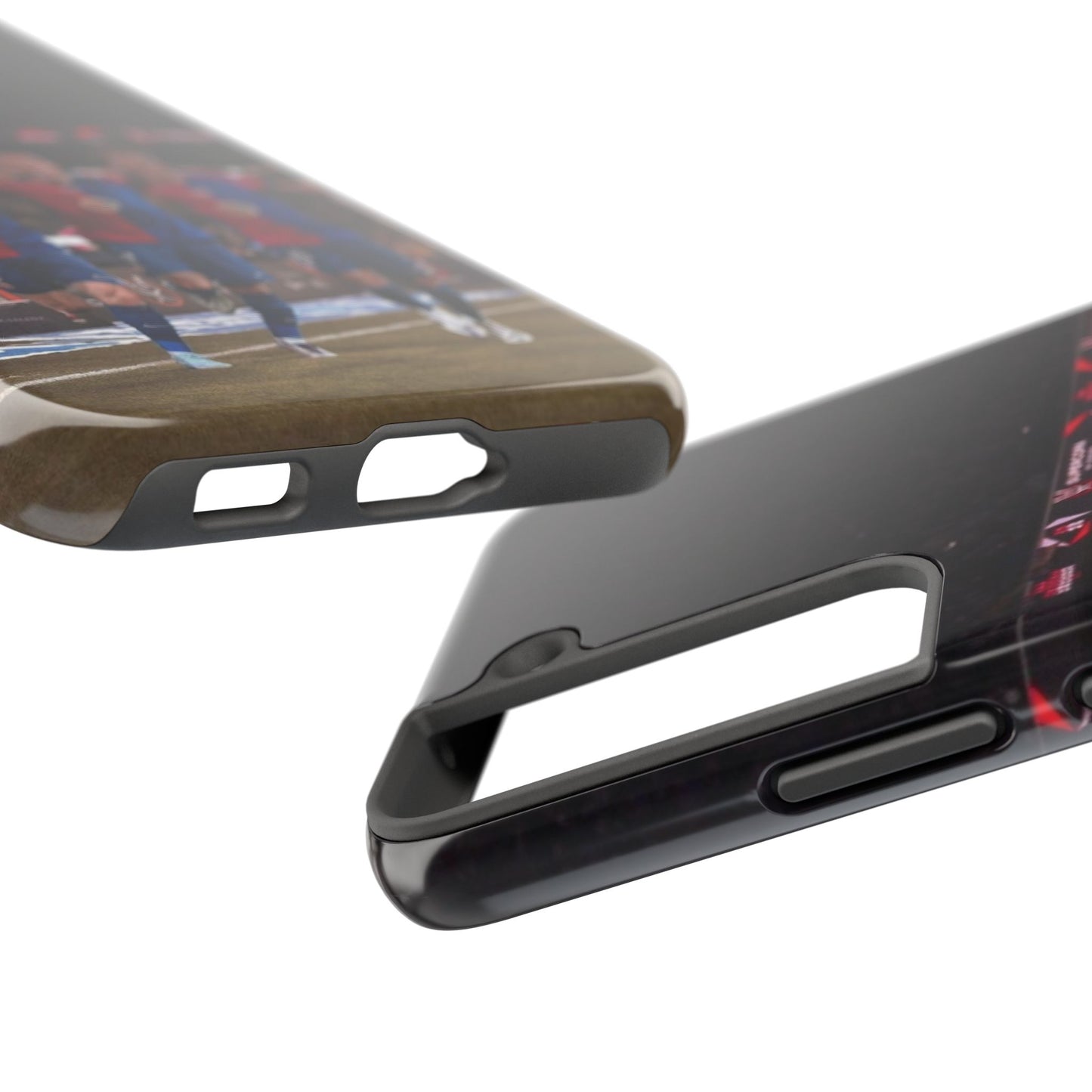Lewandowski, Raphinha, Lamine Yamal Soccer Team Tough Phone Case - Durable Protection for Fans!
