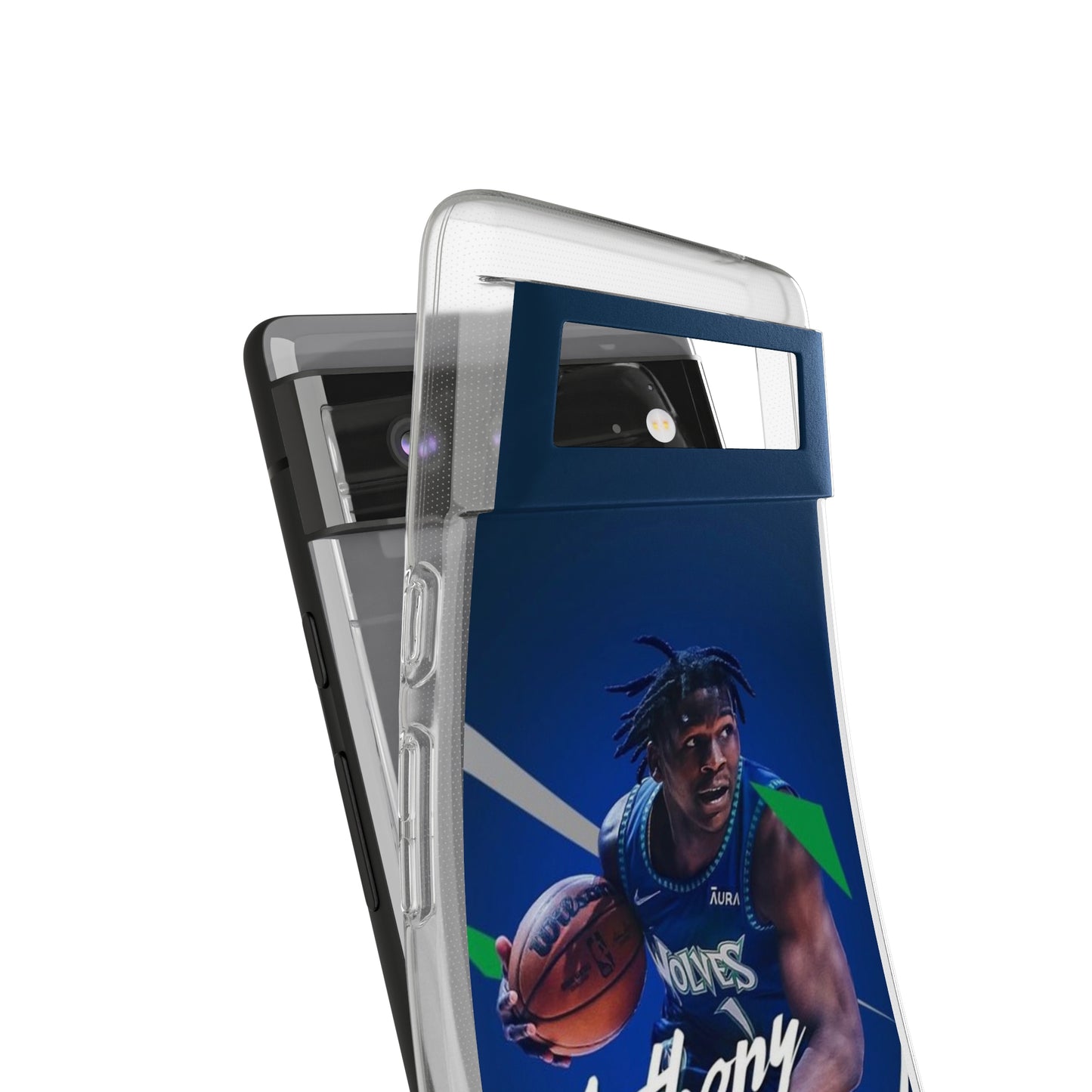 Anthony Edwards Soft Phone Case - Basketball Fan Accessory
