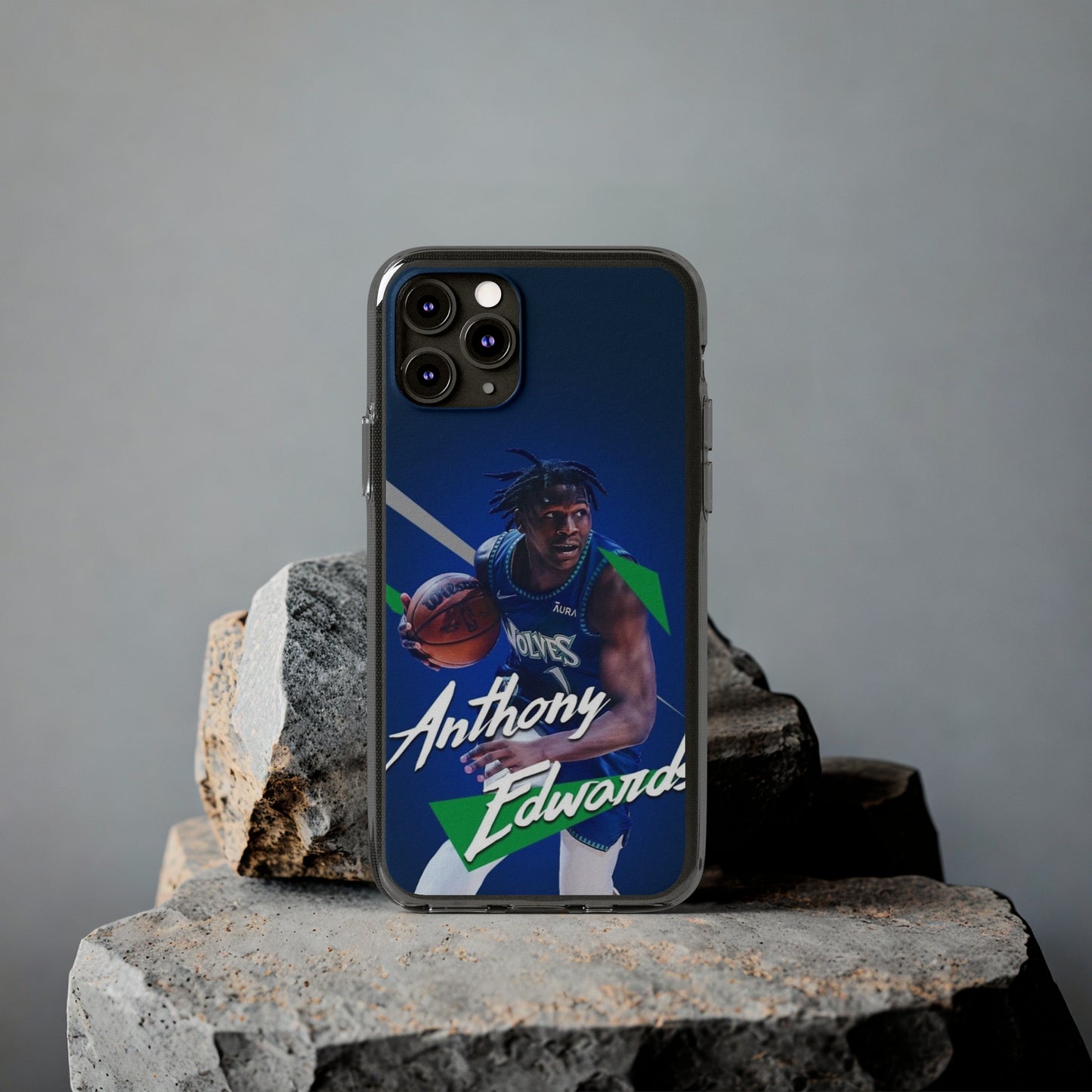 Anthony Edwards Soft Phone Case - Basketball Fan Accessory