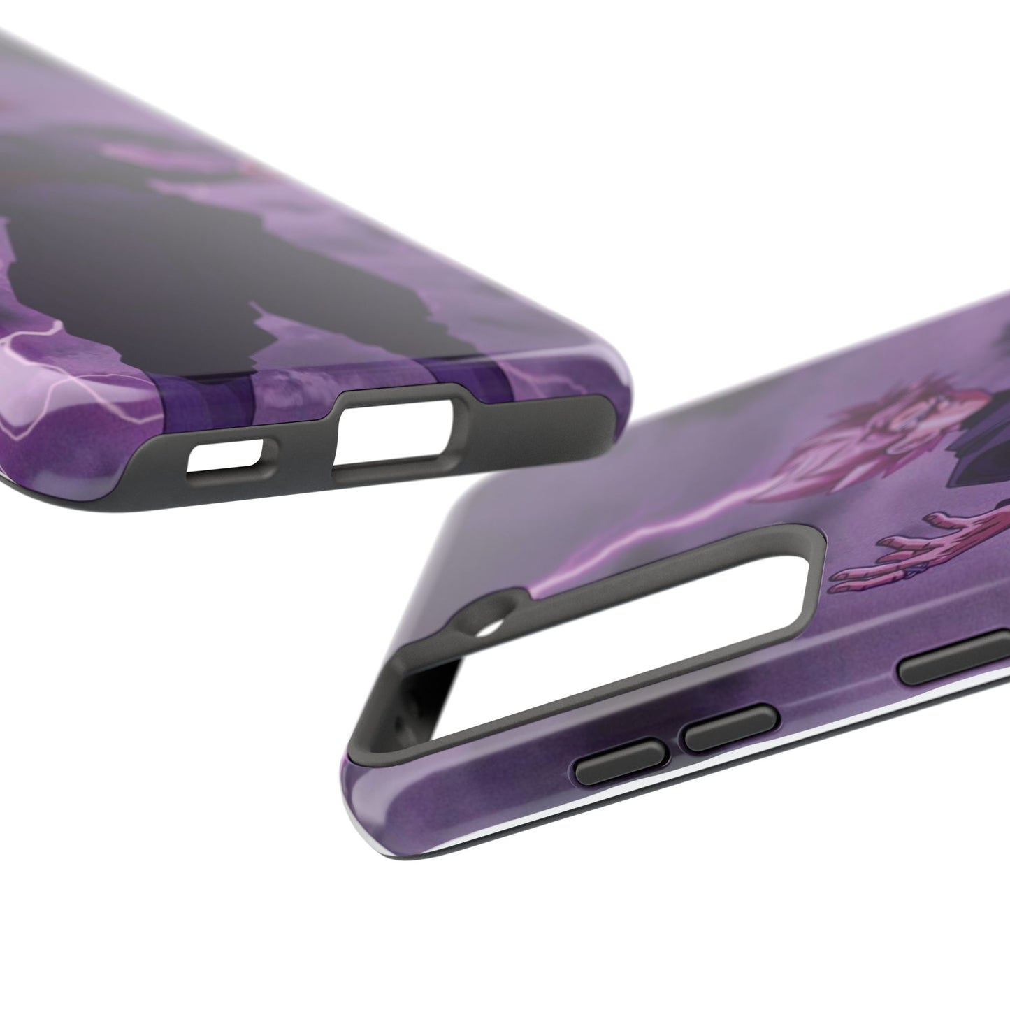 Black Goku Anime Tough Phone Case - Dragon Ball Z Inspired Design
