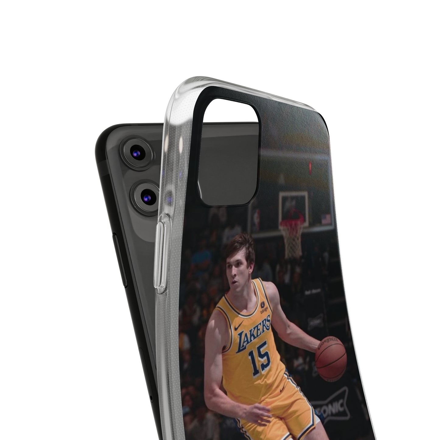 Austin Reaves Basketball Player Soft Phone Case - Lakers Fan Accessory