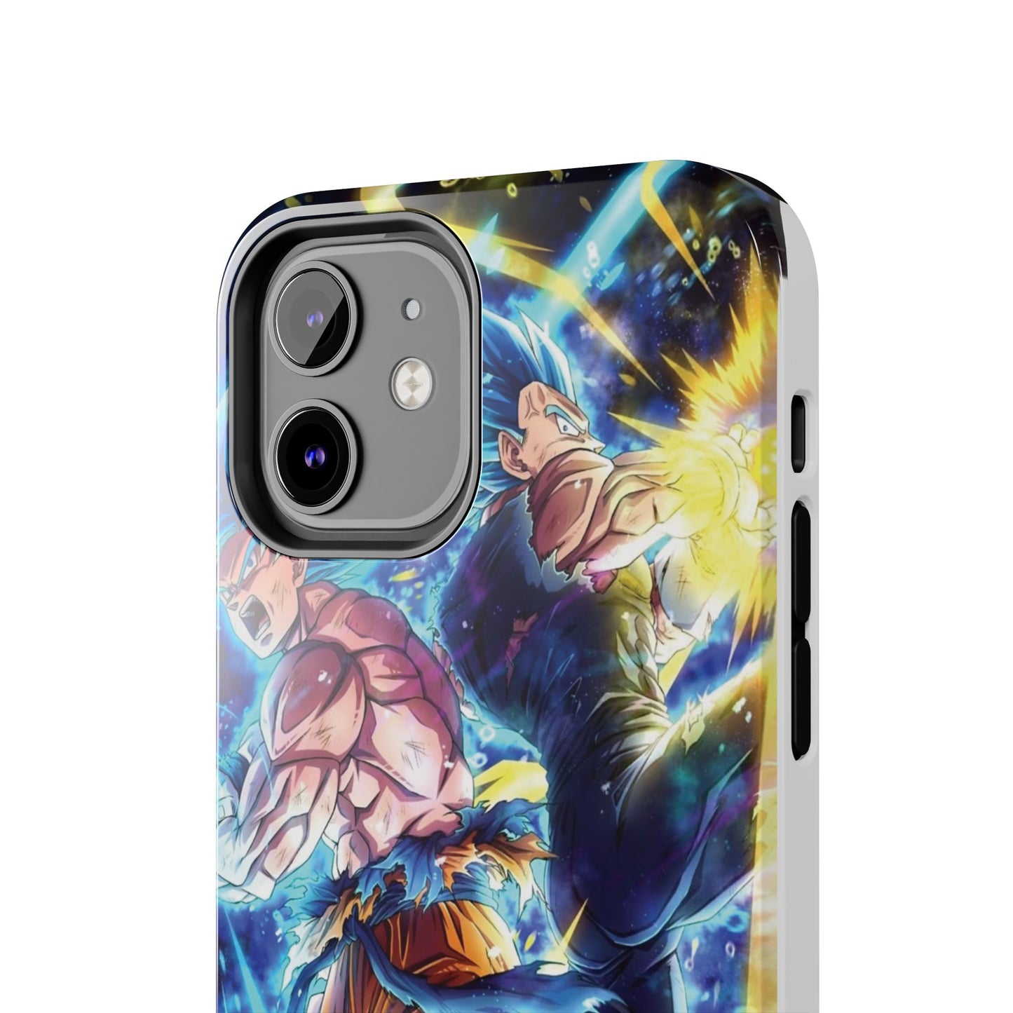 Goku Vegeta Dragon Ball Super Tough Phone Case - Vibrant Anime Character Design