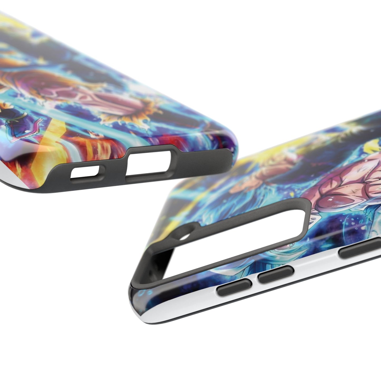 Goku Vegeta Dragon Ball Super Tough Phone Case - Vibrant Anime Character Design
