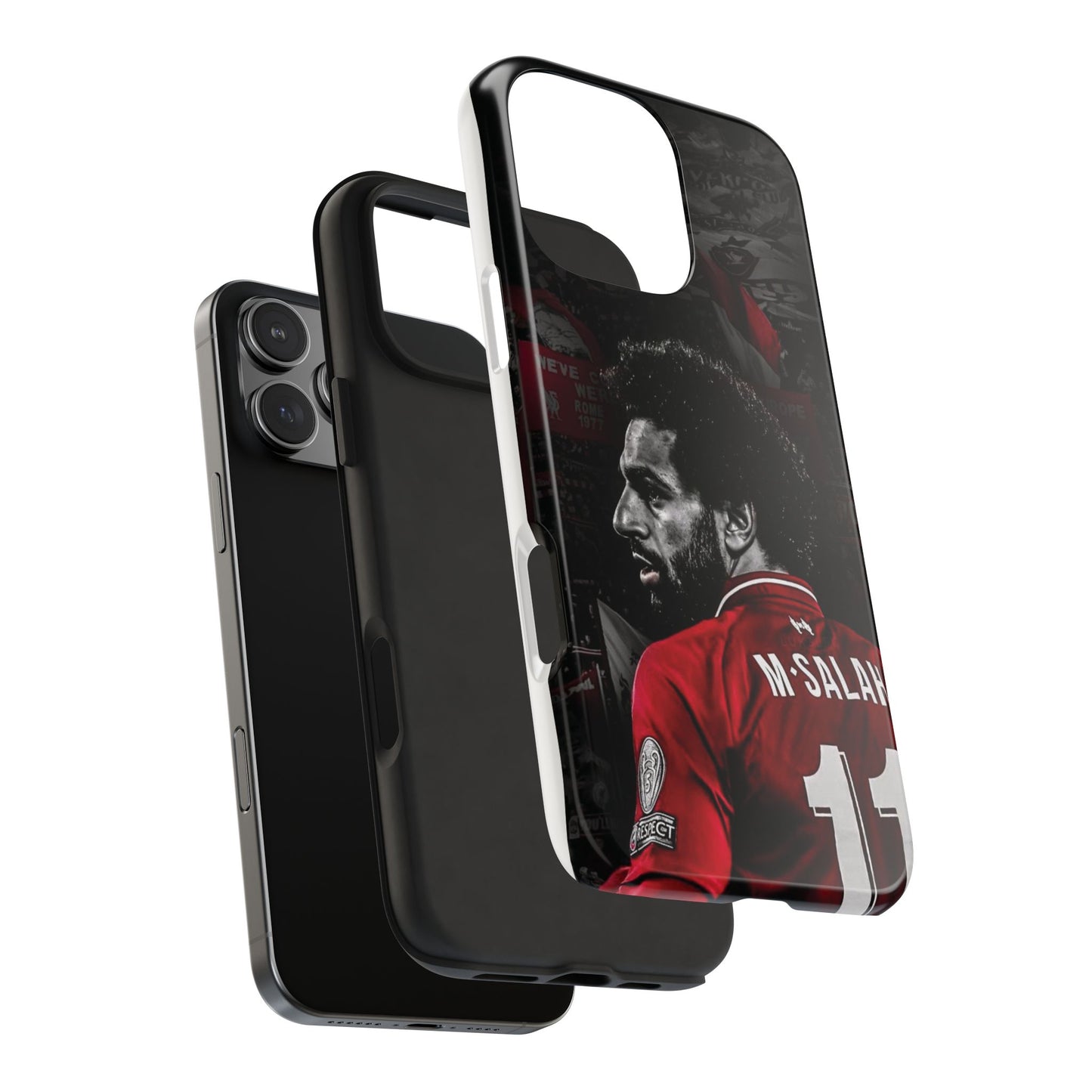 M'Salah Tough Phone Case - Durable Soccer Design for Fans