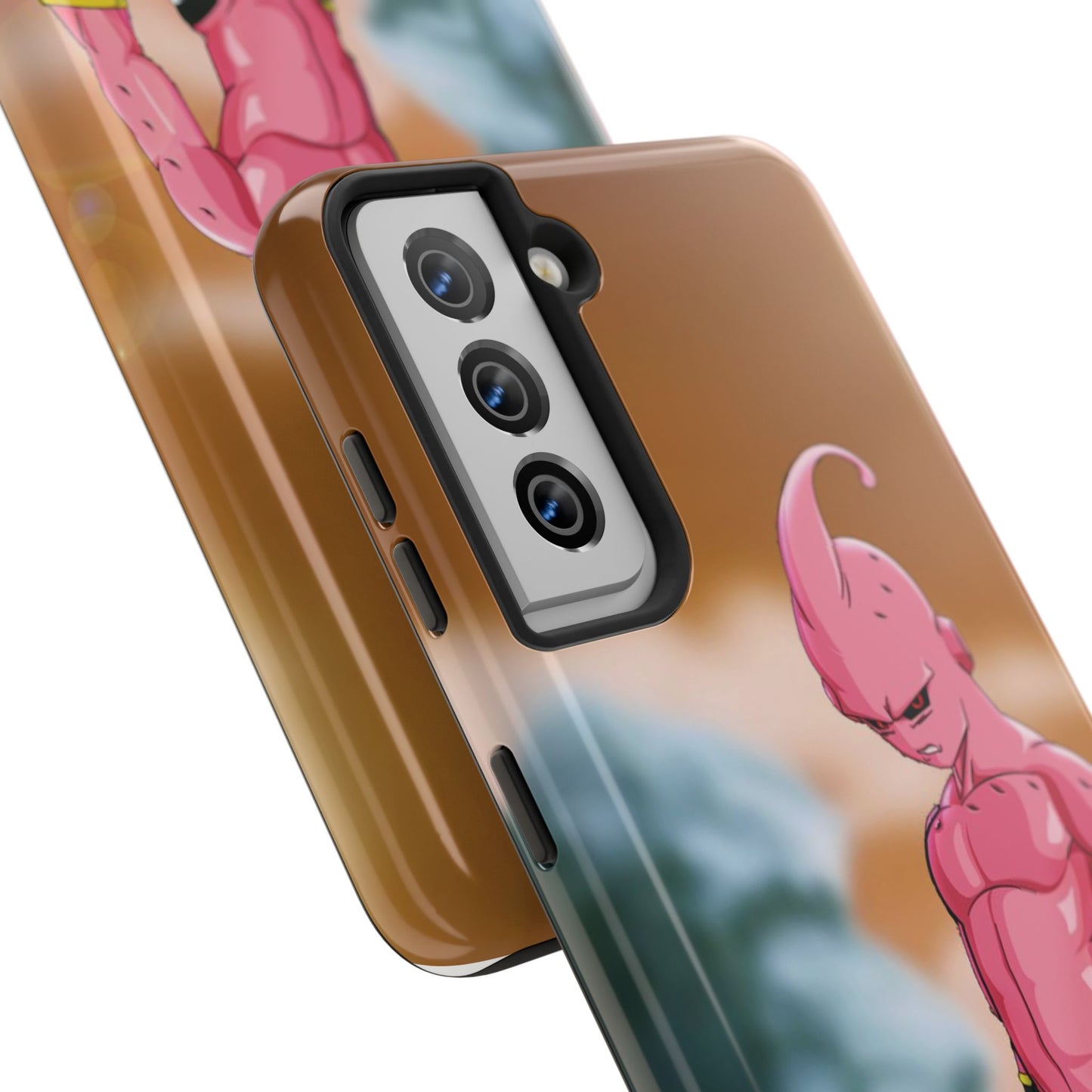 Majin Buu Fierce Dragon Ball Tough Phone Case - Majin Buu Design