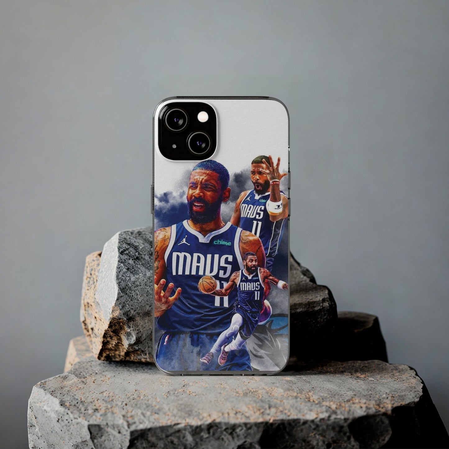 Kyrie Ivring Soft Phone Case with Basketball Theme - Perfect for Sports Fans