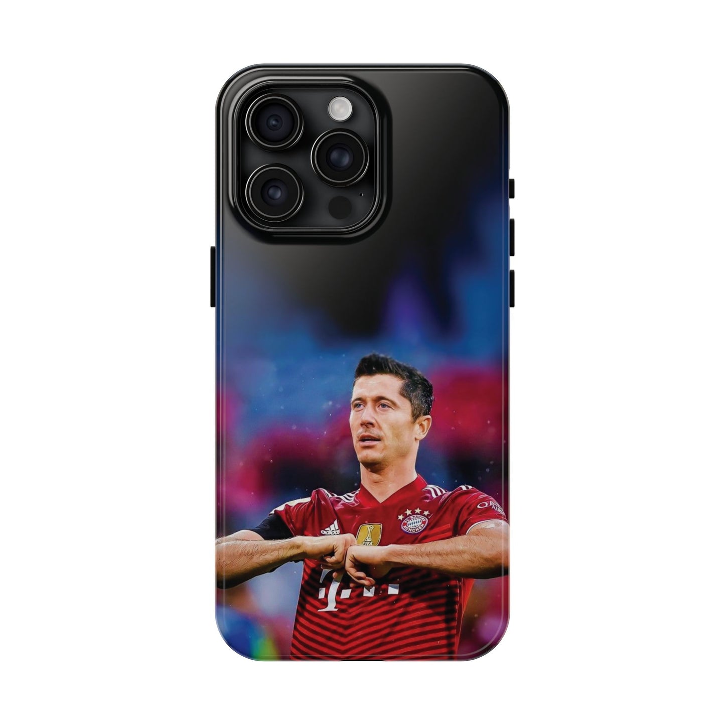 Robert Lewandowski Soccer Tough Phone Cases - Featuring Legendary Player Design