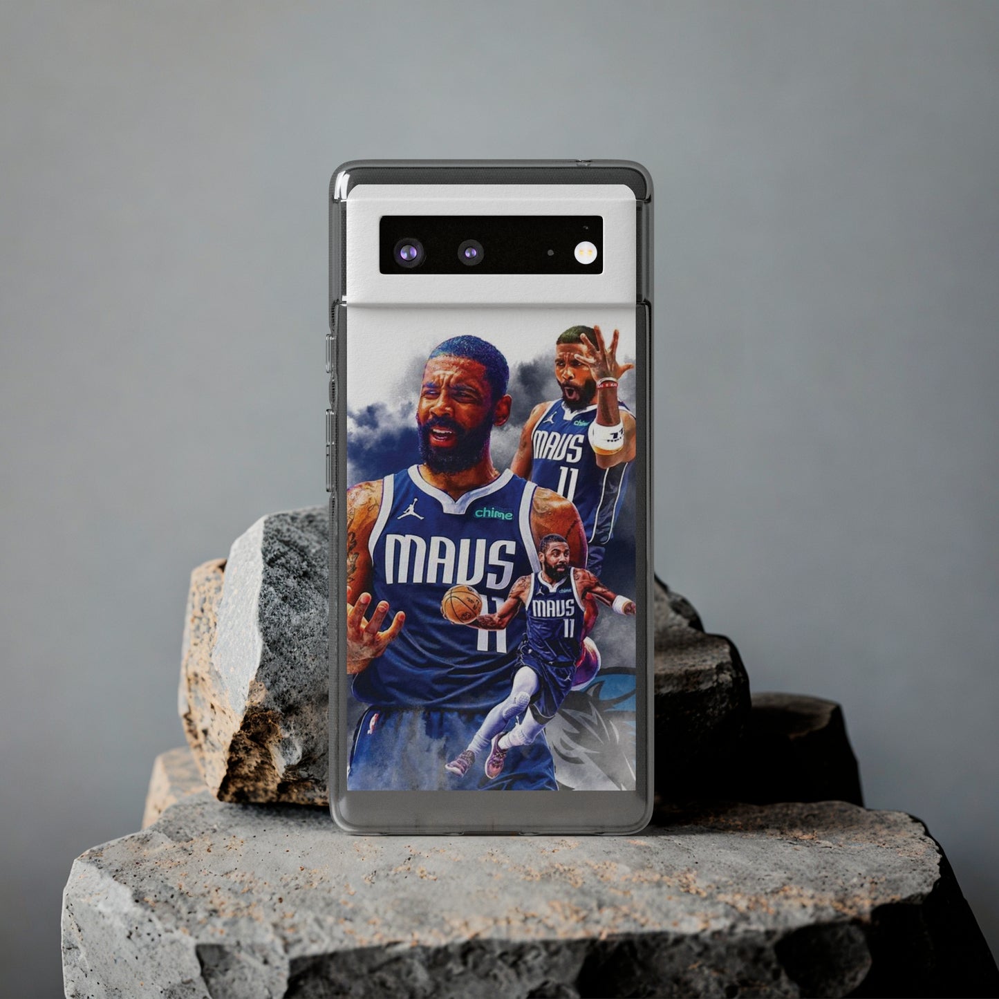 Kyrie Ivring Soft Phone Case with Basketball Theme - Perfect for Sports Fans