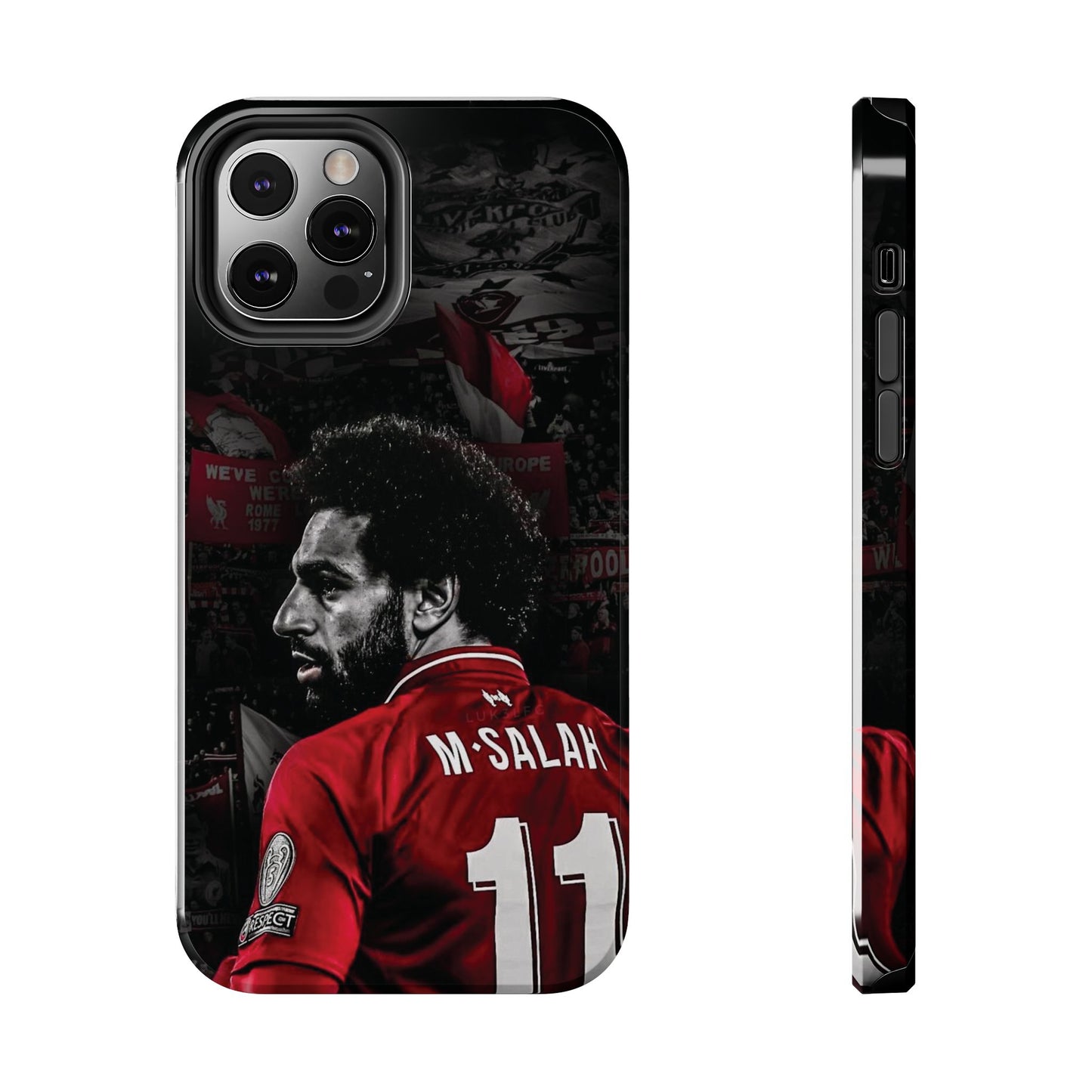 M'Salah Tough Phone Case - Durable Soccer Design for Fans