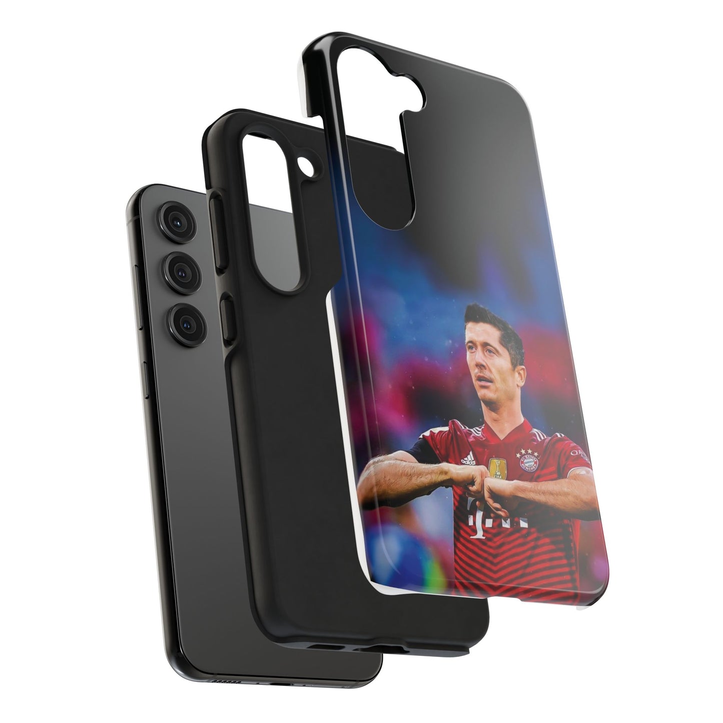 Robert Lewandowski Soccer Tough Phone Cases - Featuring Legendary Player Design