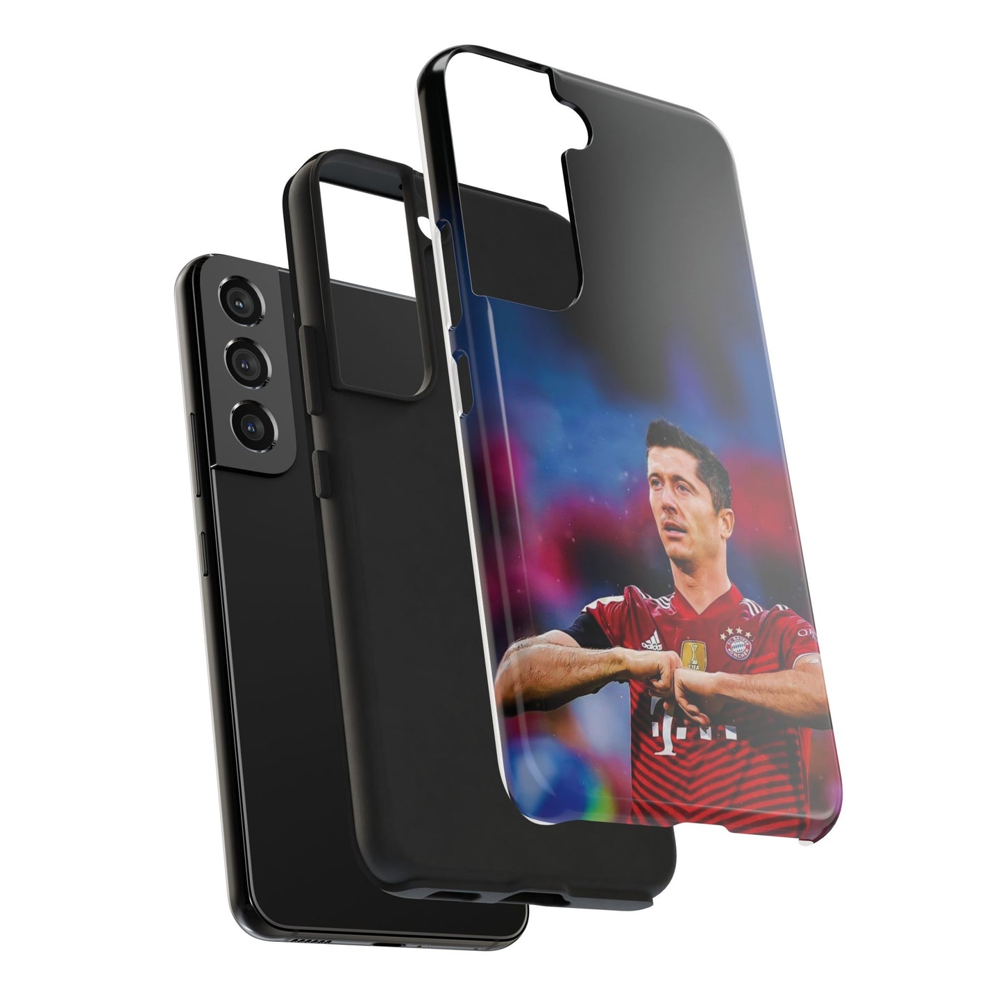 Robert Lewandowski Soccer Tough Phone Cases - Featuring Legendary Player Design