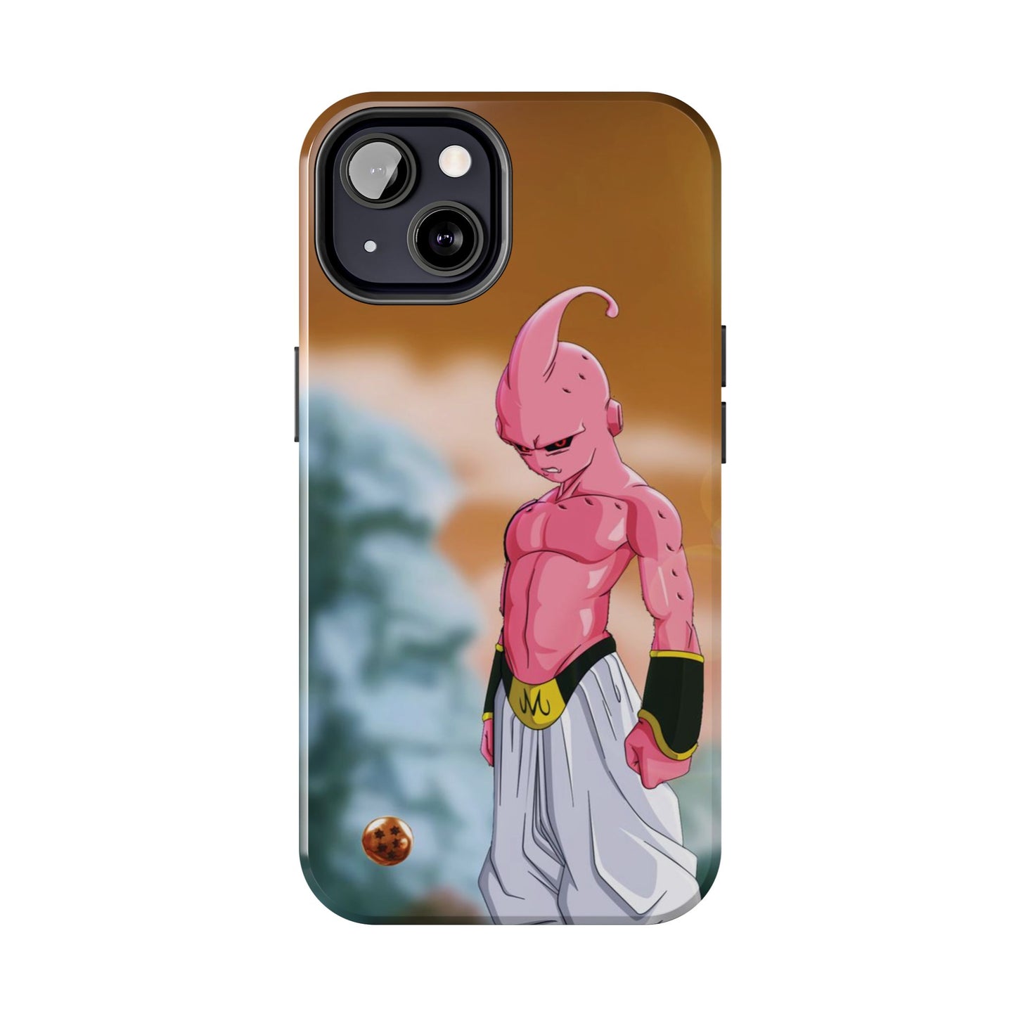 Majin Buu Fierce Dragon Ball Tough Phone Case - Majin Buu Design