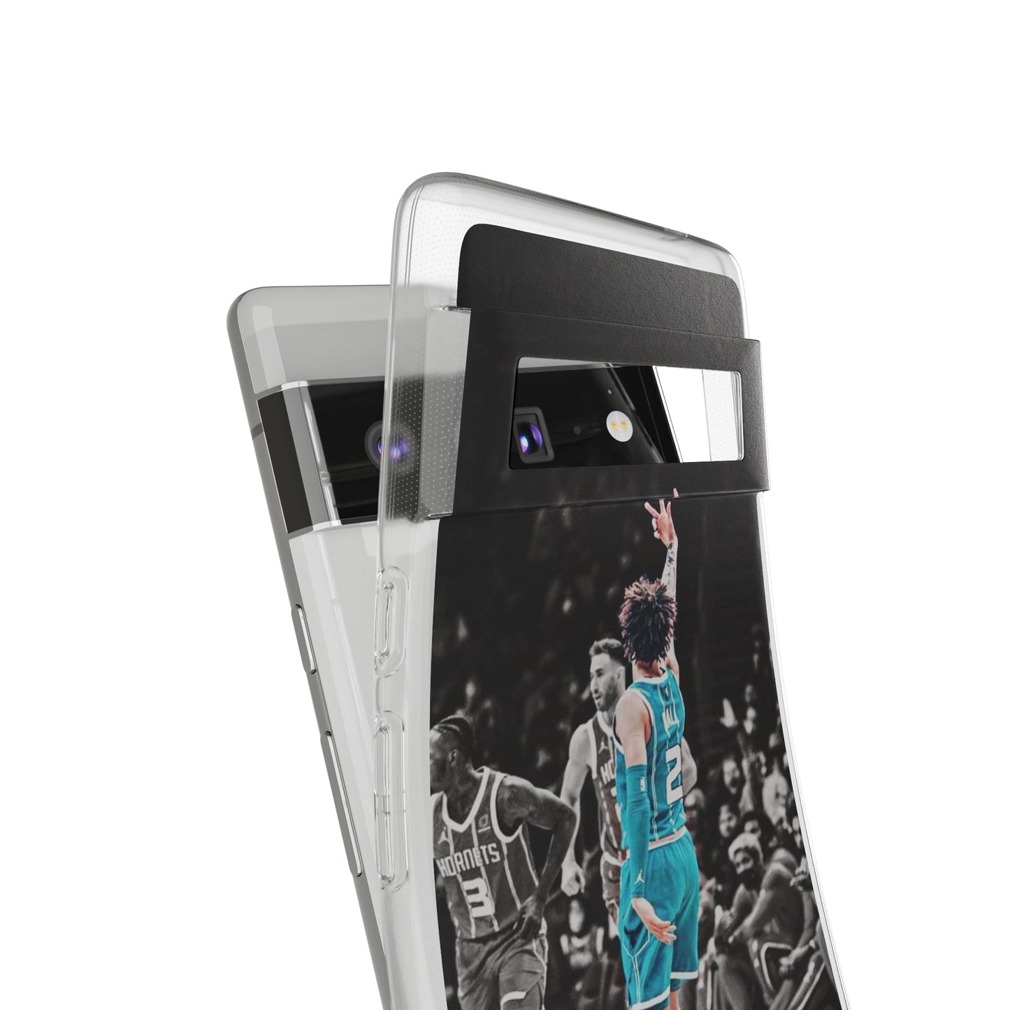 LaMelo Ball Sporty Soft Phone Case with Dynamic Player Design