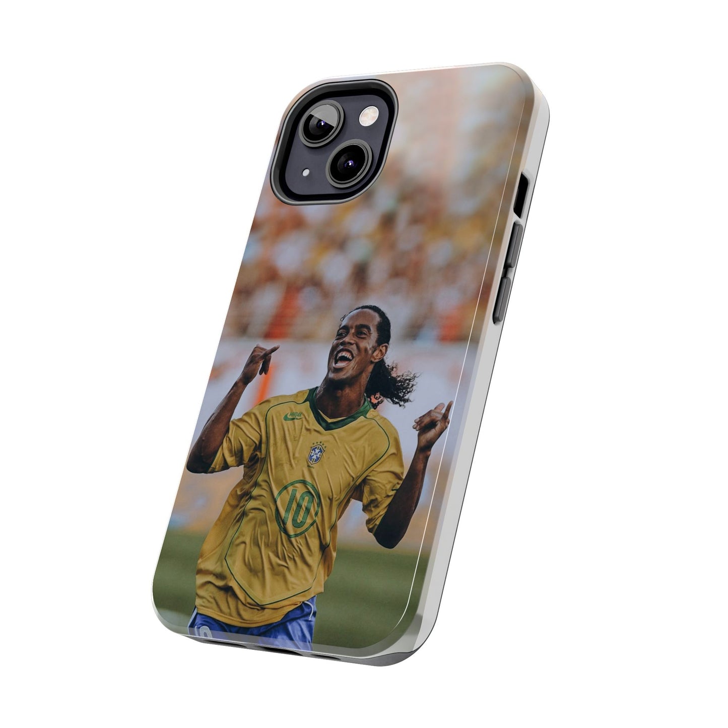 Ronaldinho Soccer Fan Tough Phone Cases - Celebration Design