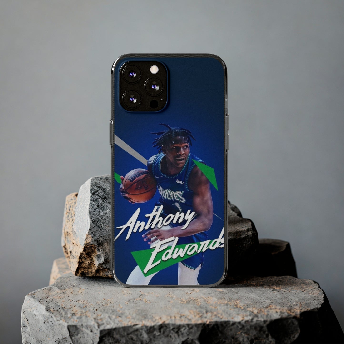 Anthony Edwards Soft Phone Case - Basketball Fan Accessory