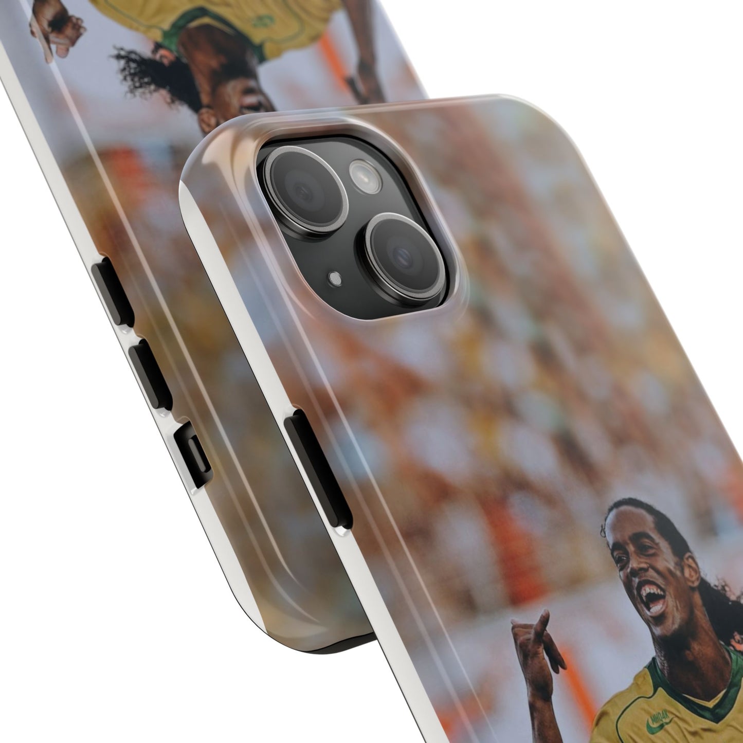 Ronaldinho Soccer Fan Tough Phone Cases - Celebration Design