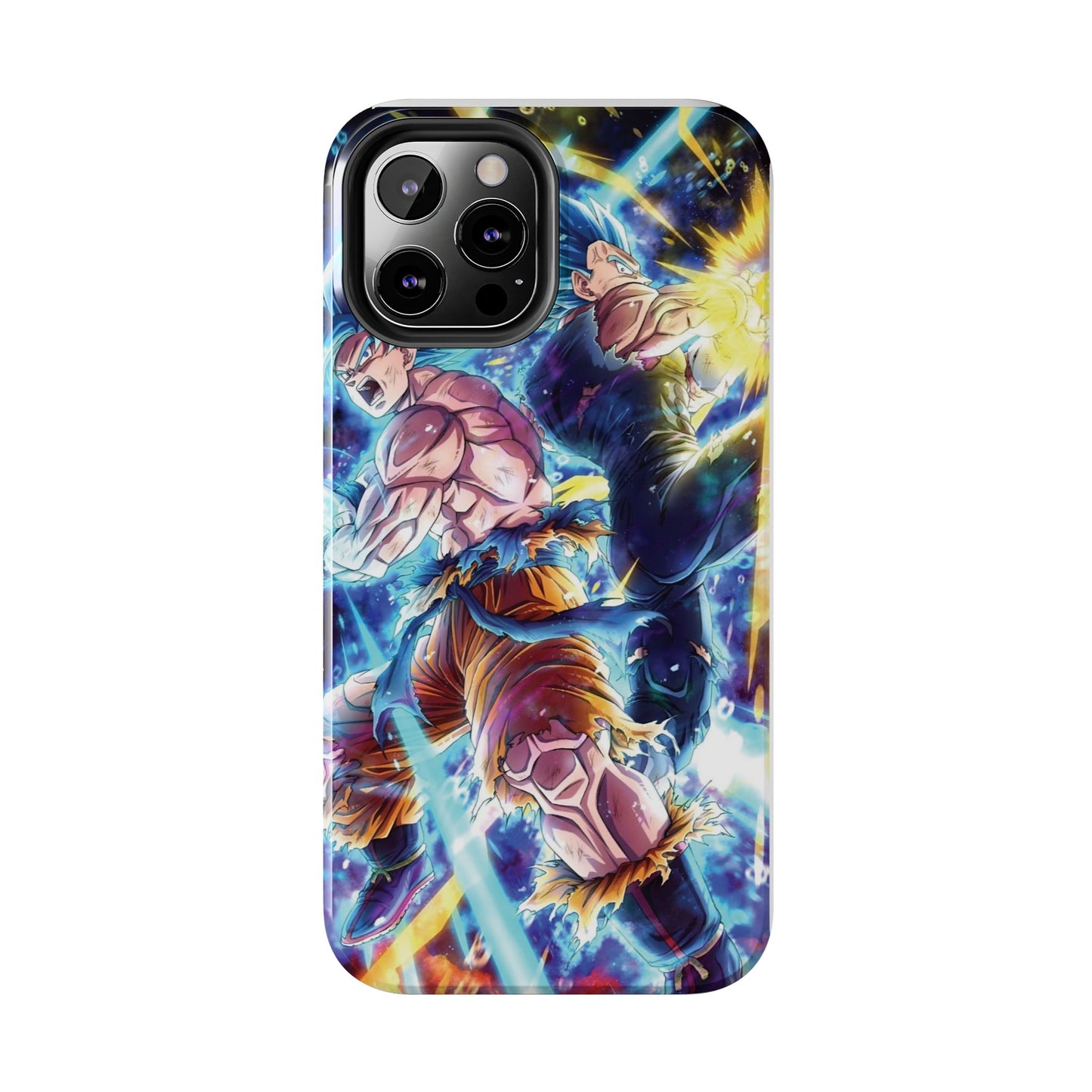 Goku Vegeta Dragon Ball Super Tough Phone Case - Vibrant Anime Character Design