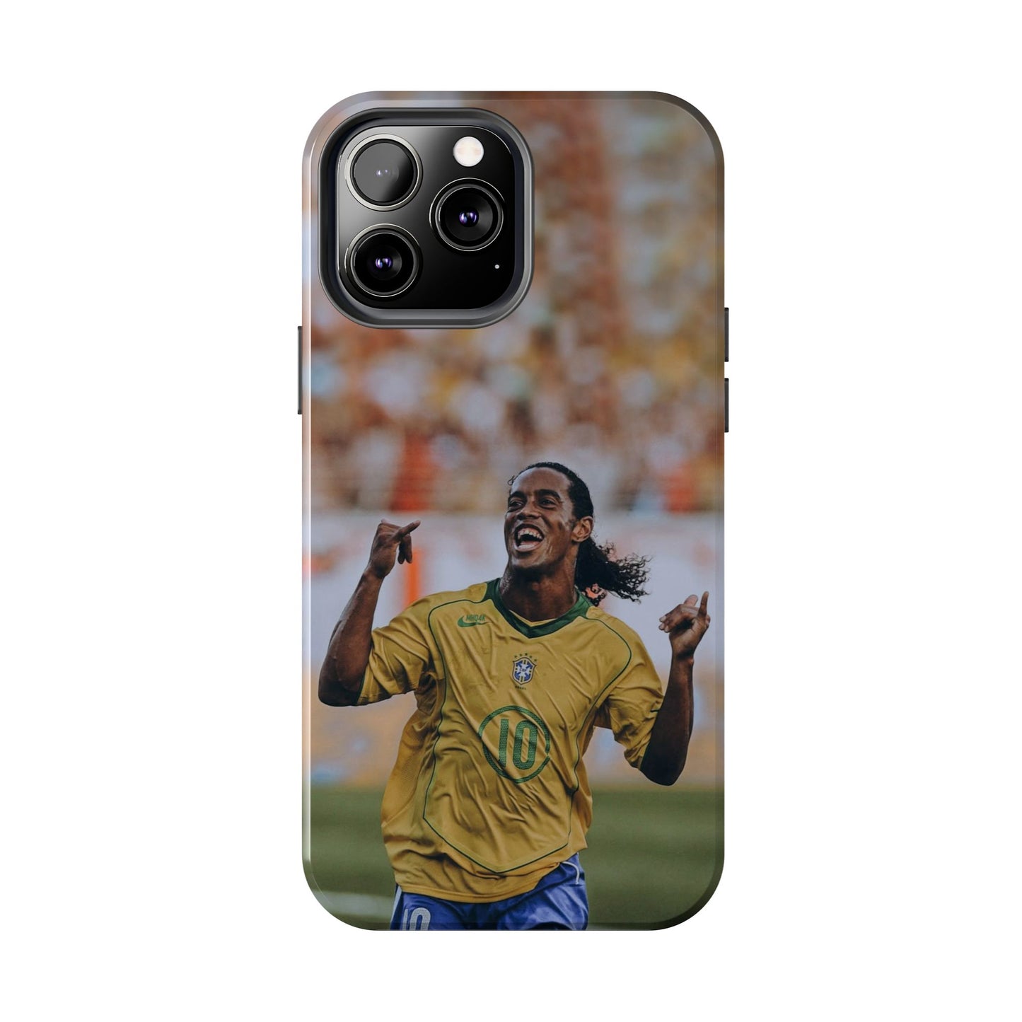 Ronaldinho Soccer Fan Tough Phone Cases - Celebration Design