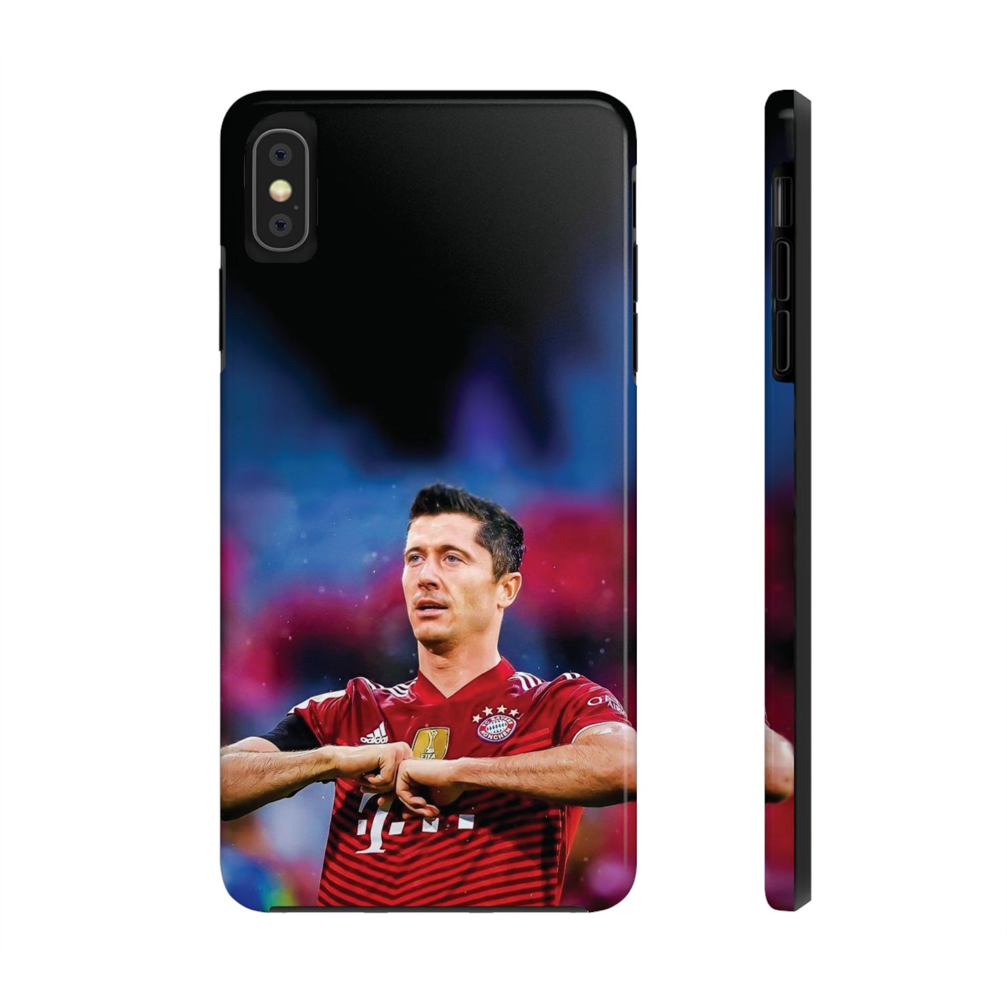 Robert Lewandowski Soccer Tough Phone Cases - Featuring Legendary Player Design