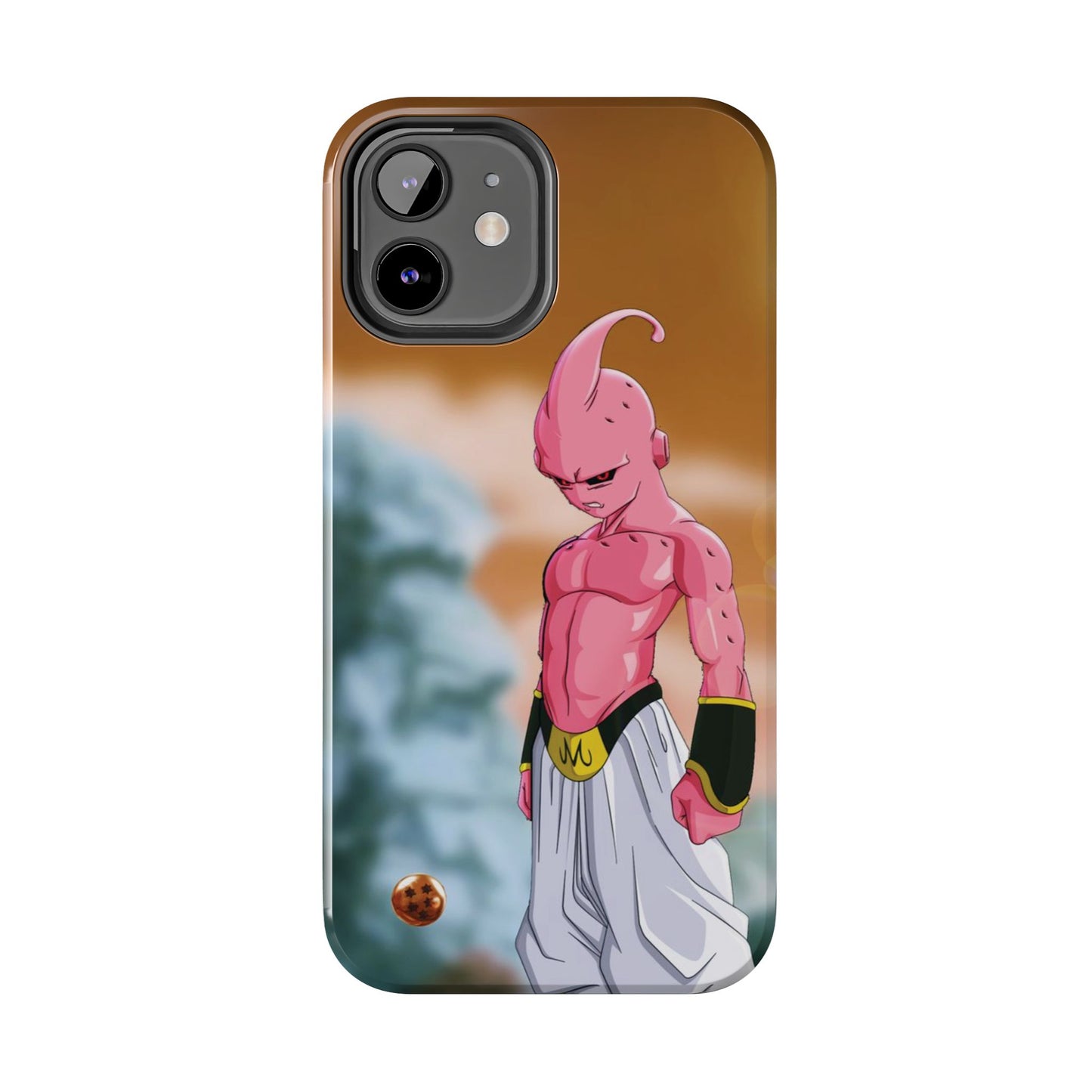 Majin Buu Fierce Dragon Ball Tough Phone Case - Majin Buu Design