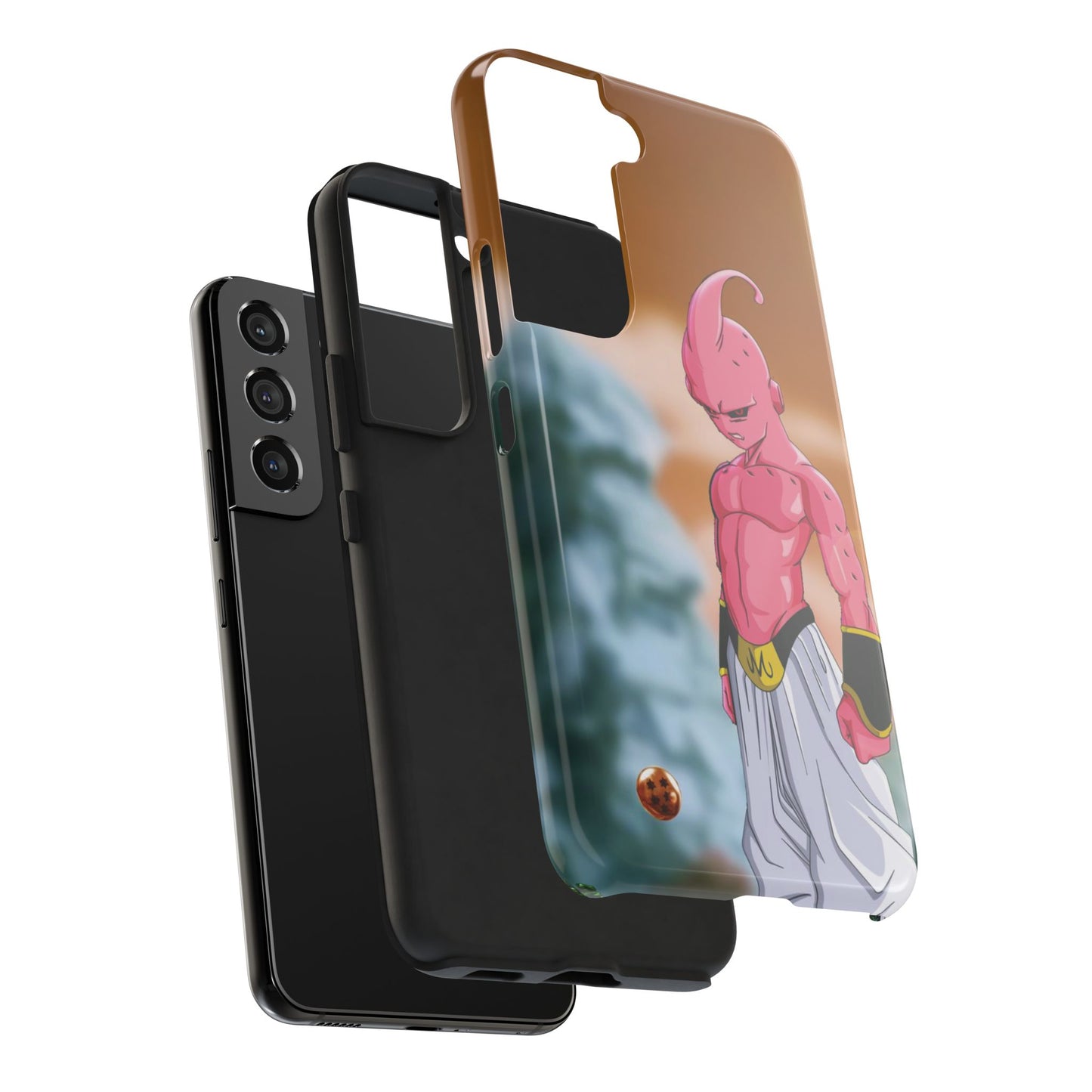 Majin Buu Fierce Dragon Ball Tough Phone Case - Majin Buu Design