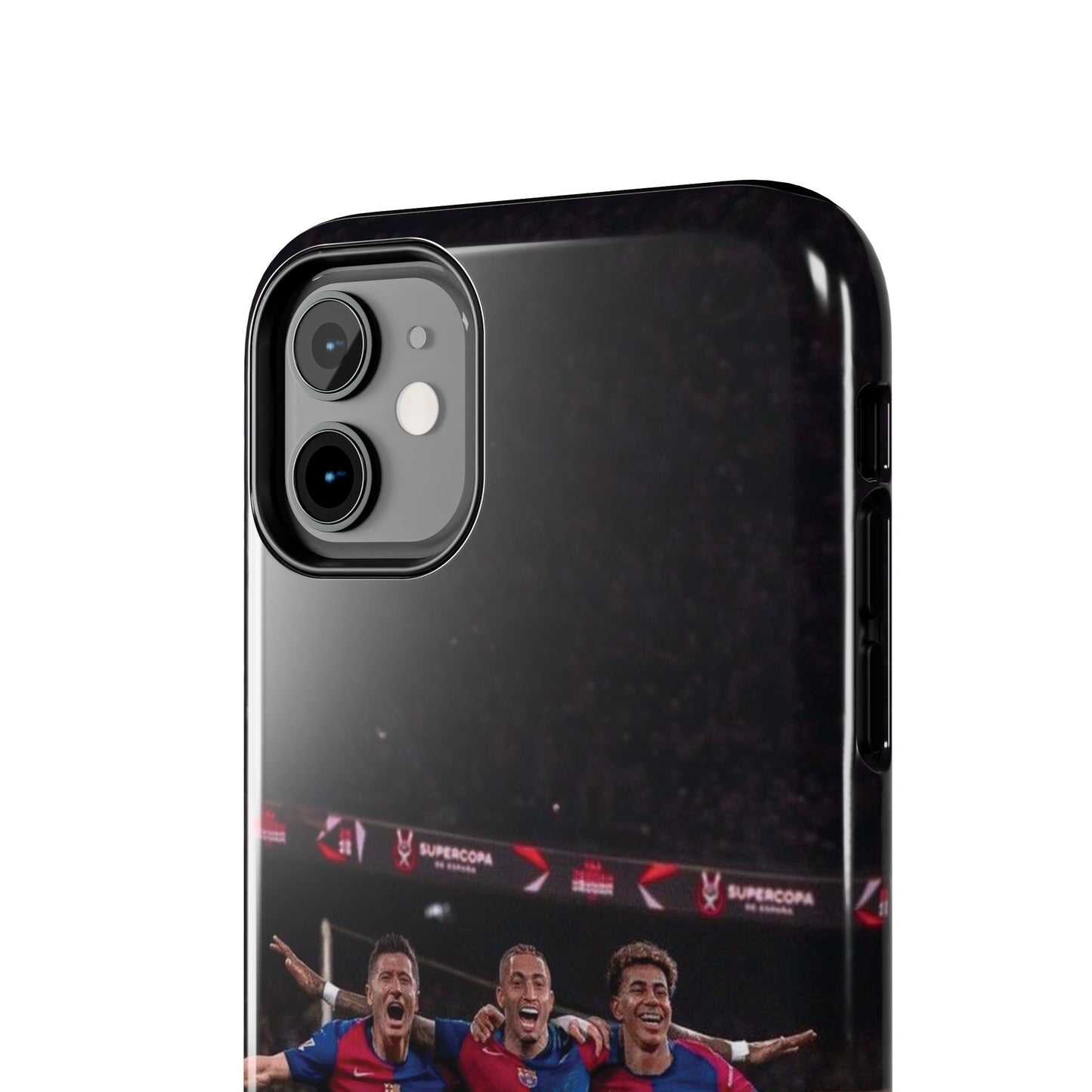 Lewandowski, Raphinha, Lamine Yamal Soccer Team Tough Phone Case - Durable Protection for Fans!