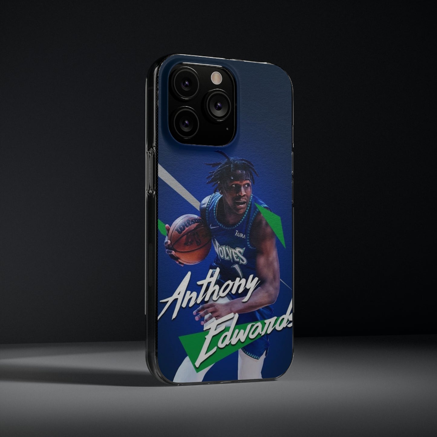 Anthony Edwards Soft Phone Case - Basketball Fan Accessory