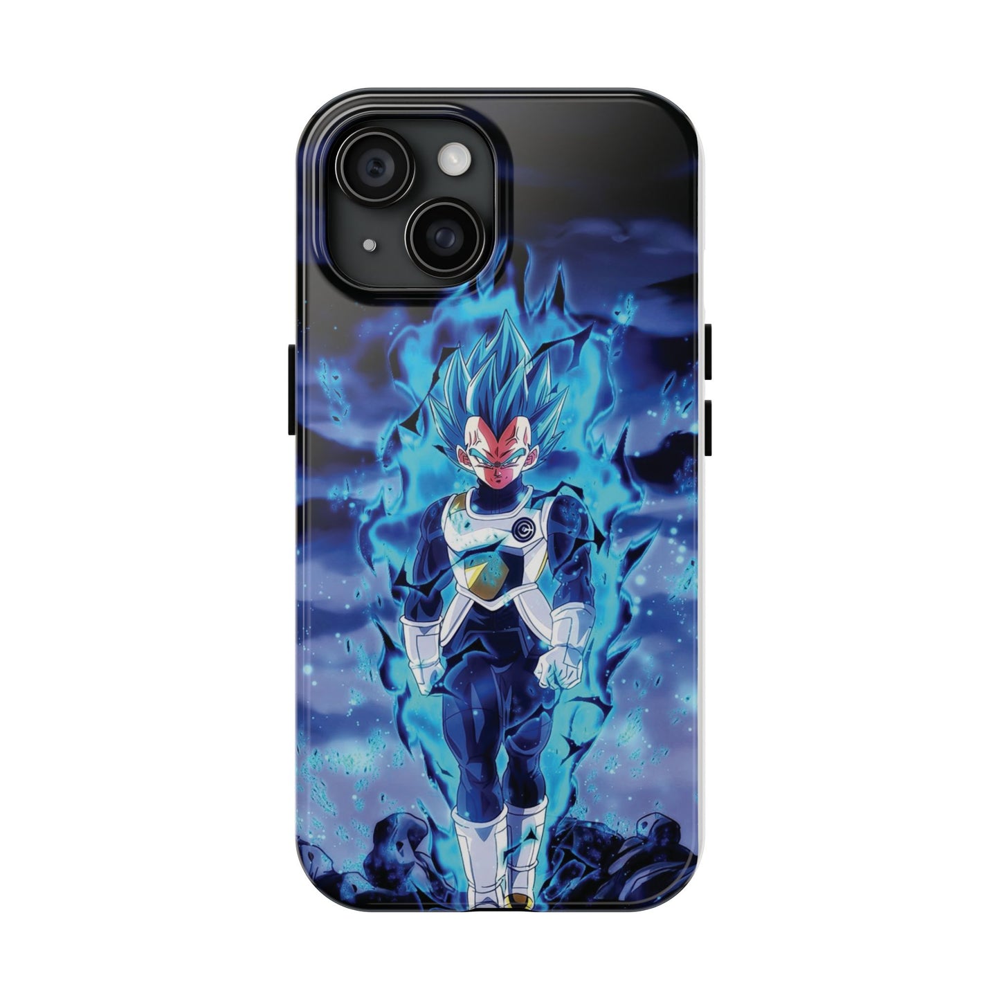 Vegeta Dragon Ball Z Tough Phone Case - Super Saiyan Vegeta Design