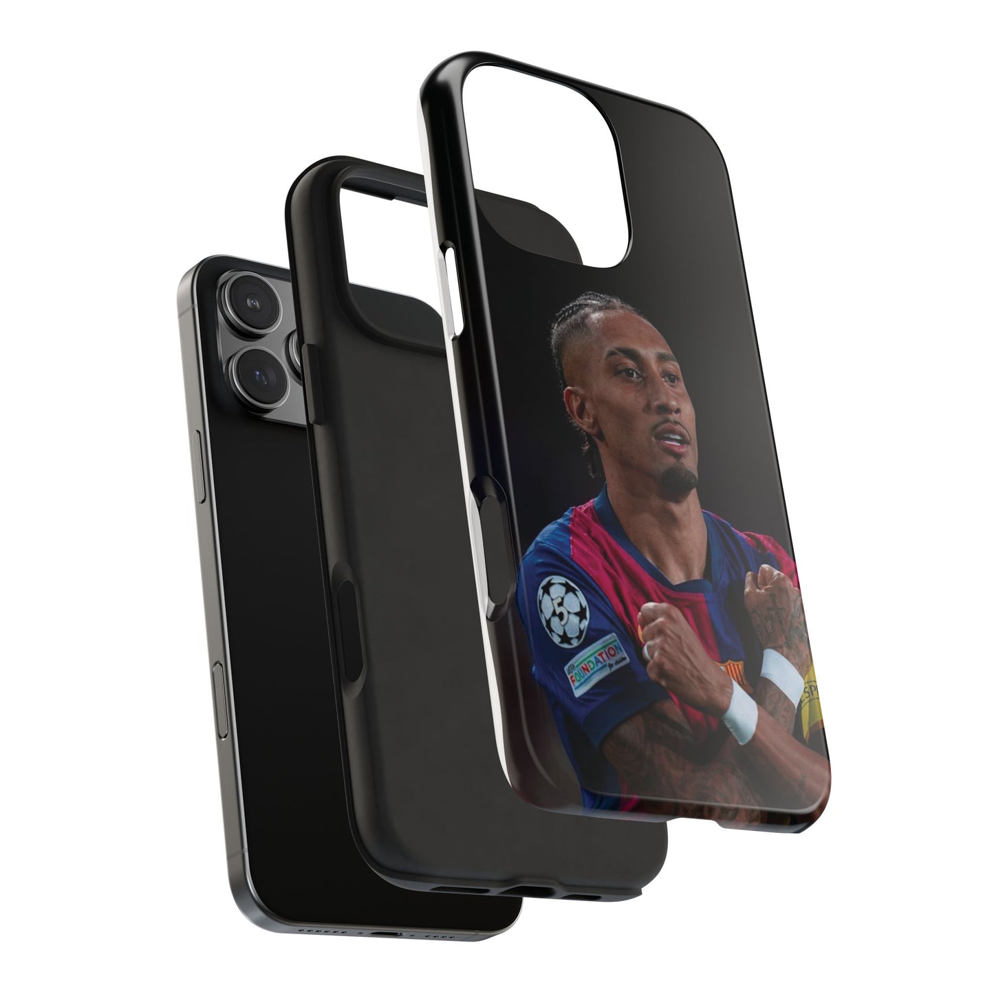 Raphinha Soccer Fan Tough Phone Case - Durable Protection with Star Player Design