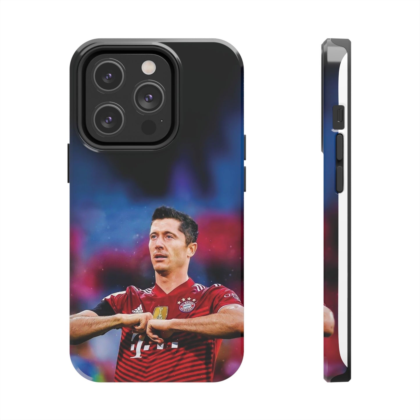 Robert Lewandowski Soccer Tough Phone Cases - Featuring Legendary Player Design