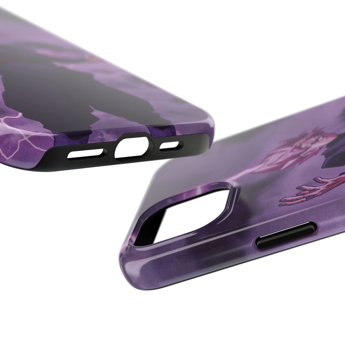 Black Goku Anime Tough Phone Case - Dragon Ball Z Inspired Design